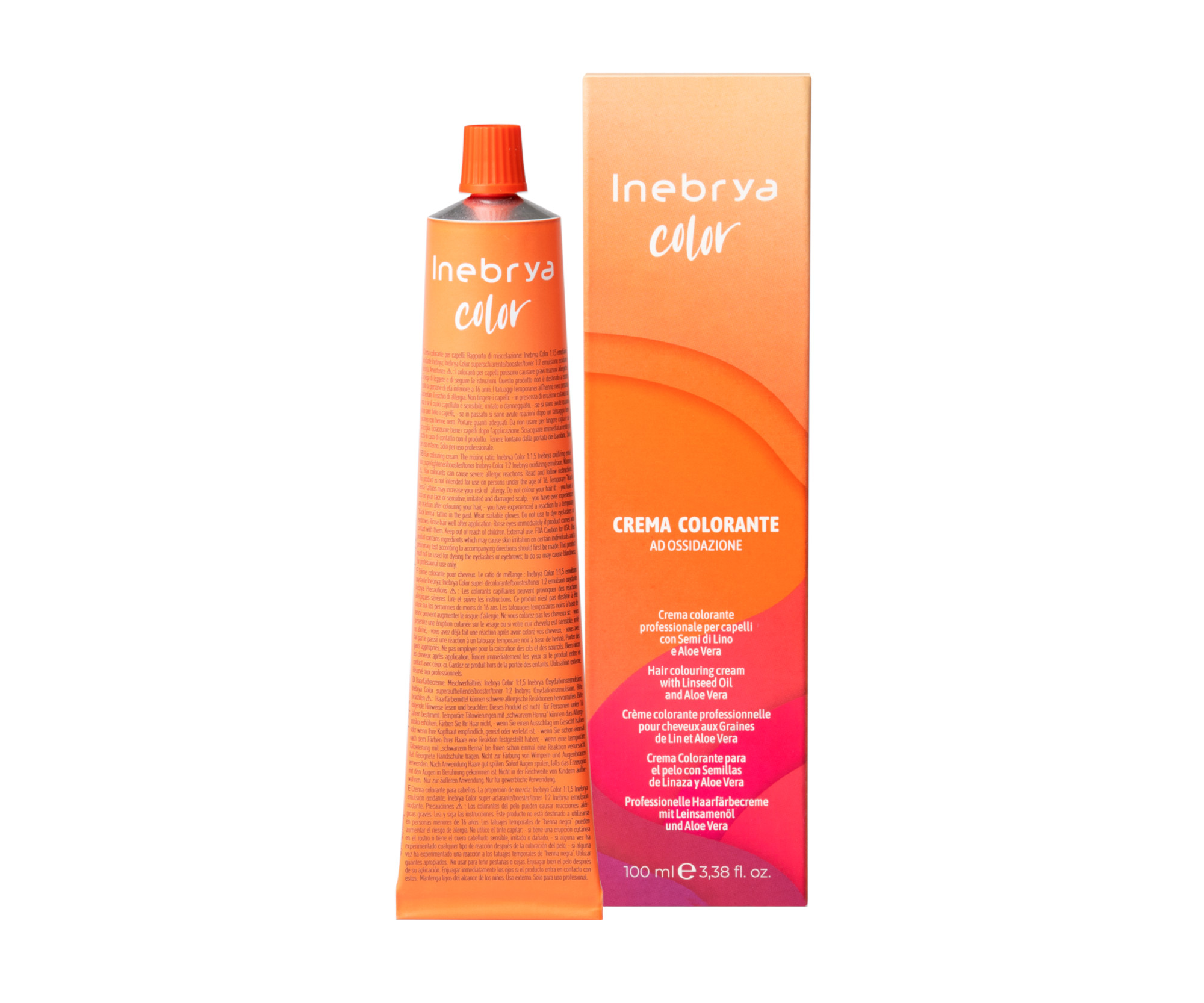 E-shop Farba na vlasy Inebrya Color 100 ml - 7/9 čokoládová nugátová (776760) + darček zadarmo