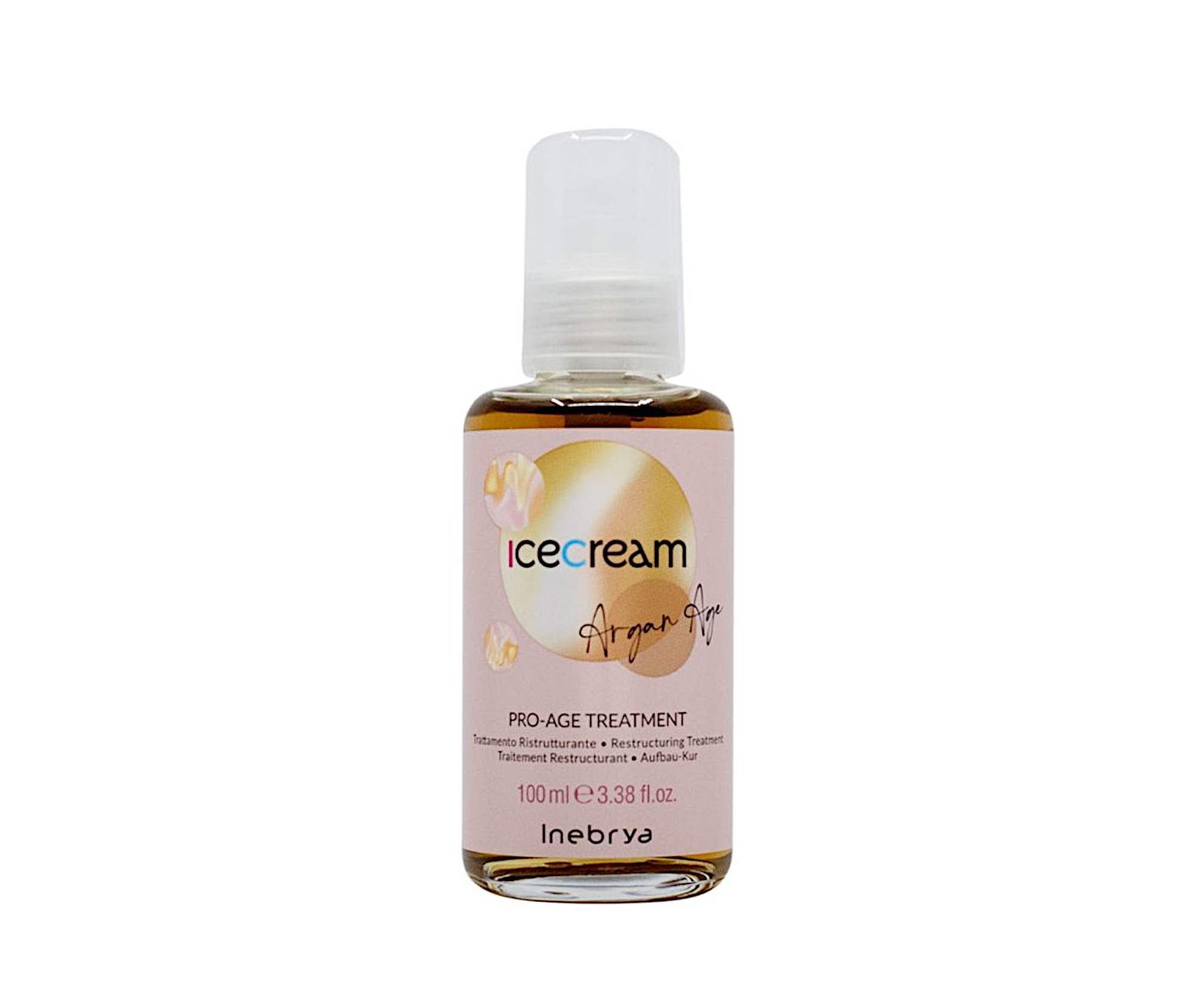 E-shop Olejová starostlivosť pre žiarivý lesk vlasov Inebrya Ice Cream Argan Age Pro-Age Treatment - 100 ml (771026334) + darček zadarmo