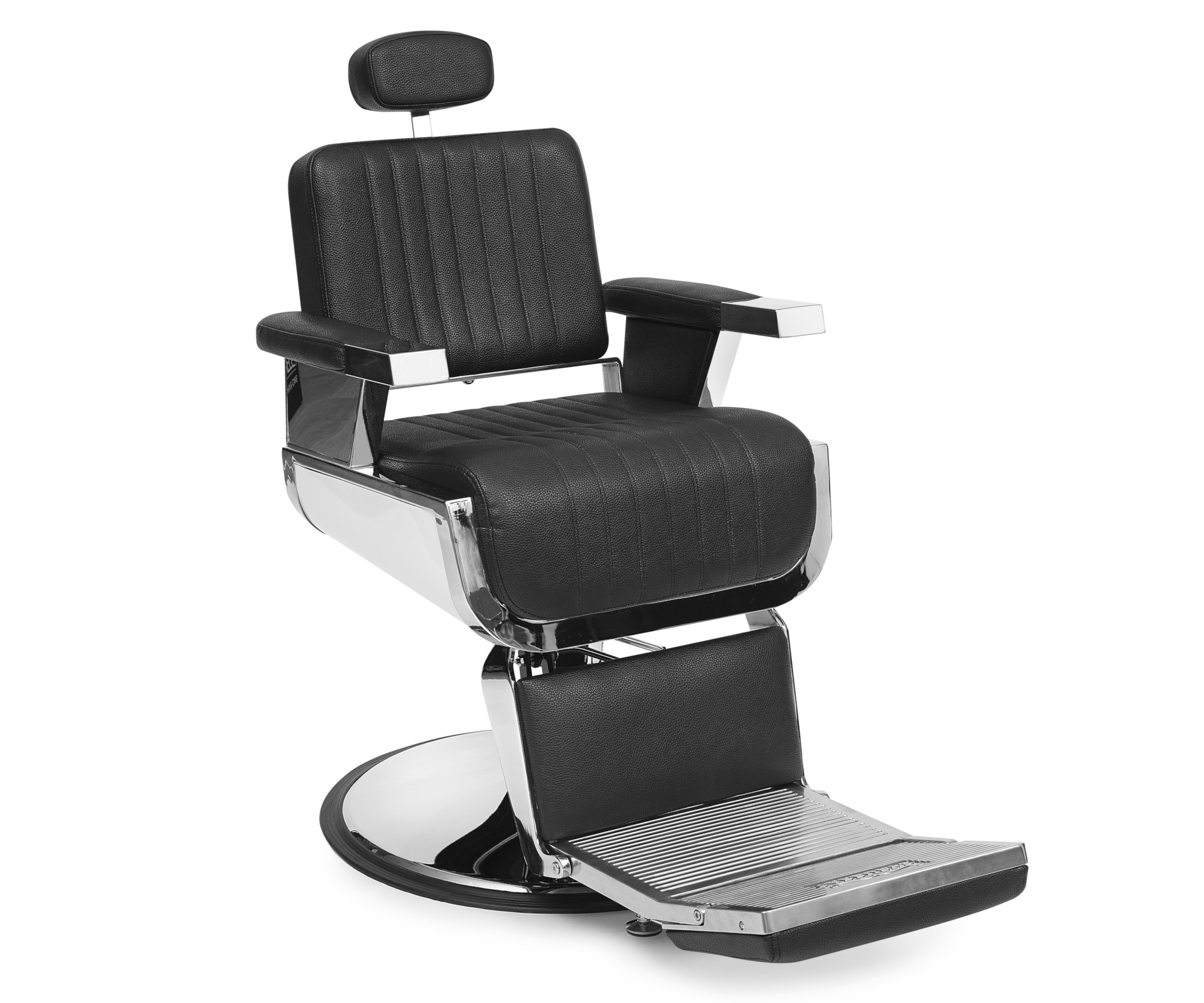 Kadernícke barber kreslo Sibel Barburys Jethro - čierne (0190203) + darček zadarmo.