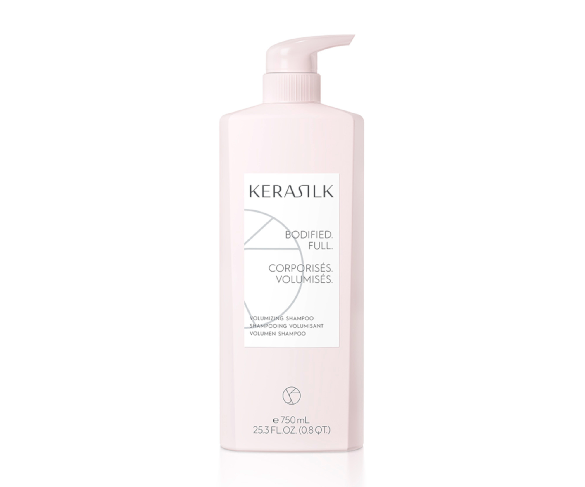 E-shop Jemne čistiaci šampón na zväčšenie objemu vlasov Kerasilk Volumizing Shampoo - 750 ml (511110) + darček zadarmo