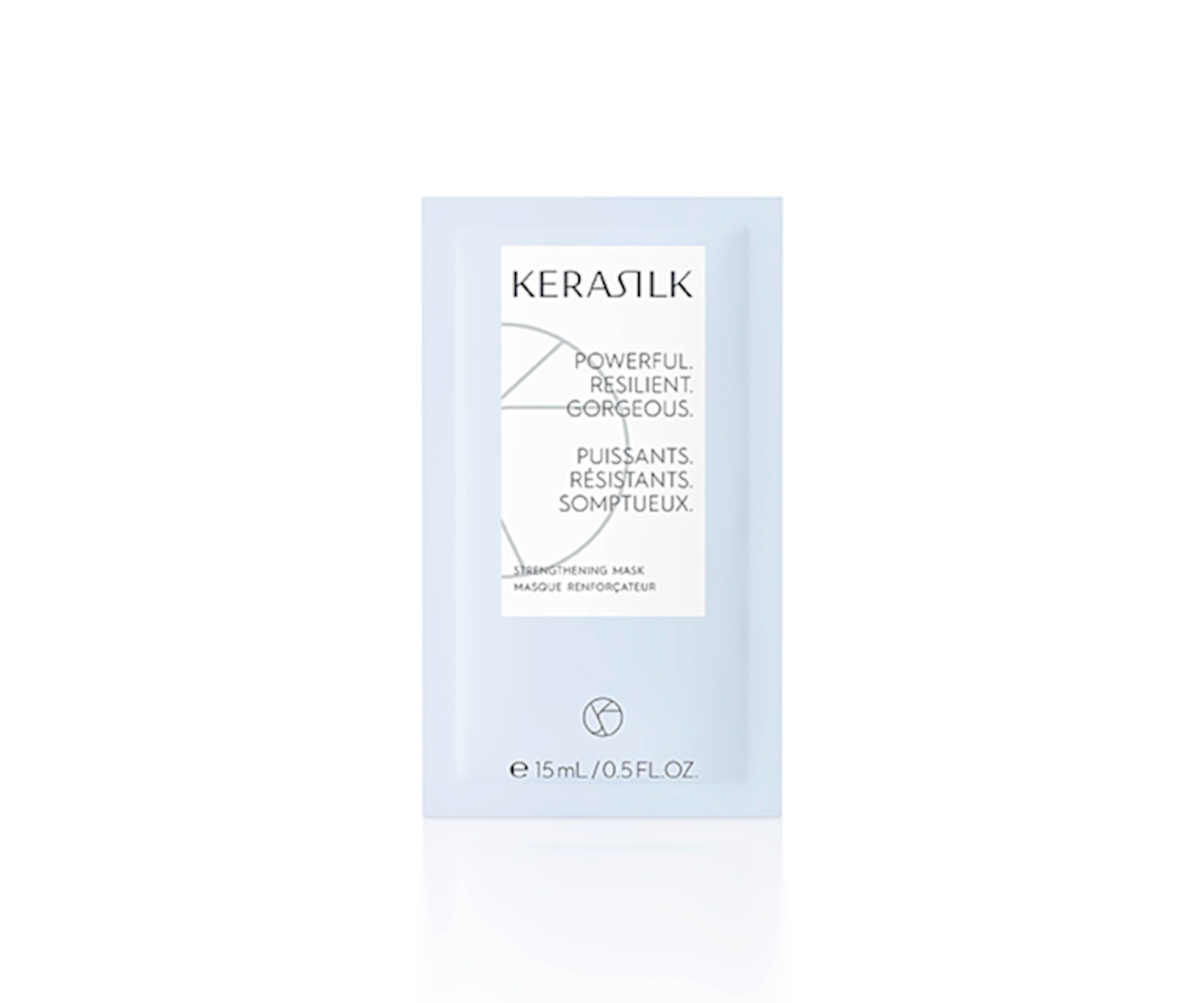 E-shop Posilňujúca maska pre jemné, zľahnuté a slabé vlasy Kerasilk Strengthening Mask - 15 ml (521130)