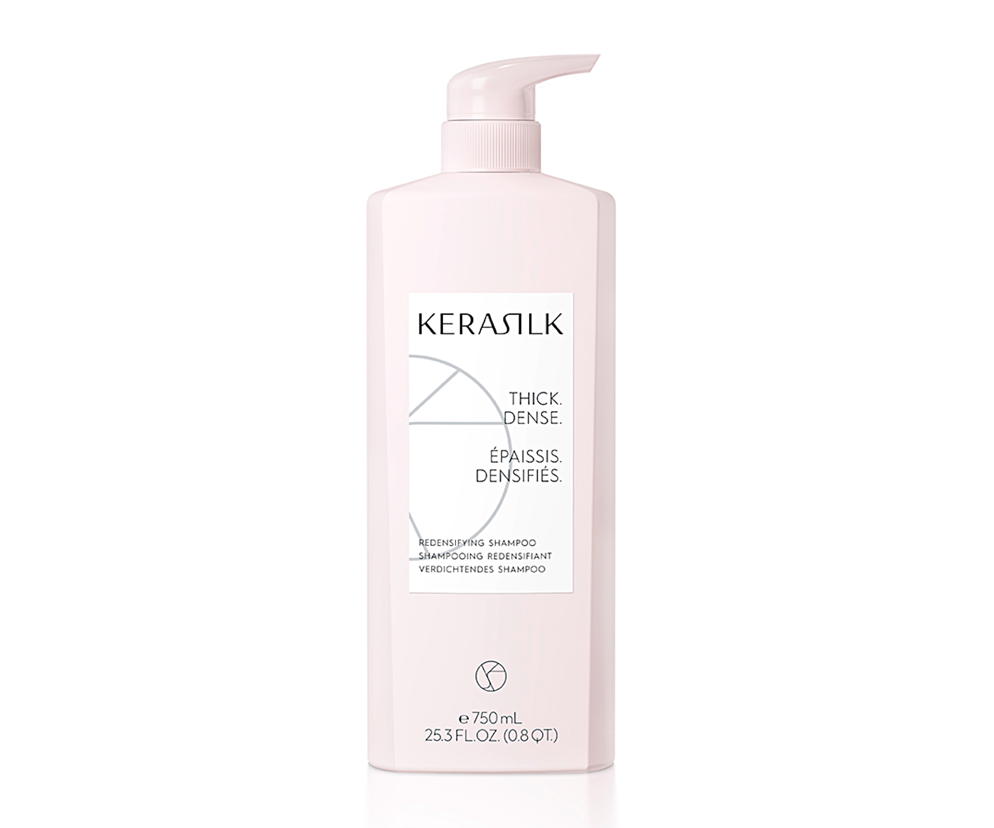 E-shop Jemný čistiaci posilňujúci šampón pre slabé a rednúce vlasy Kerasilk Redensifying Shampoo - 750 ml (511510) + darček zadarmo