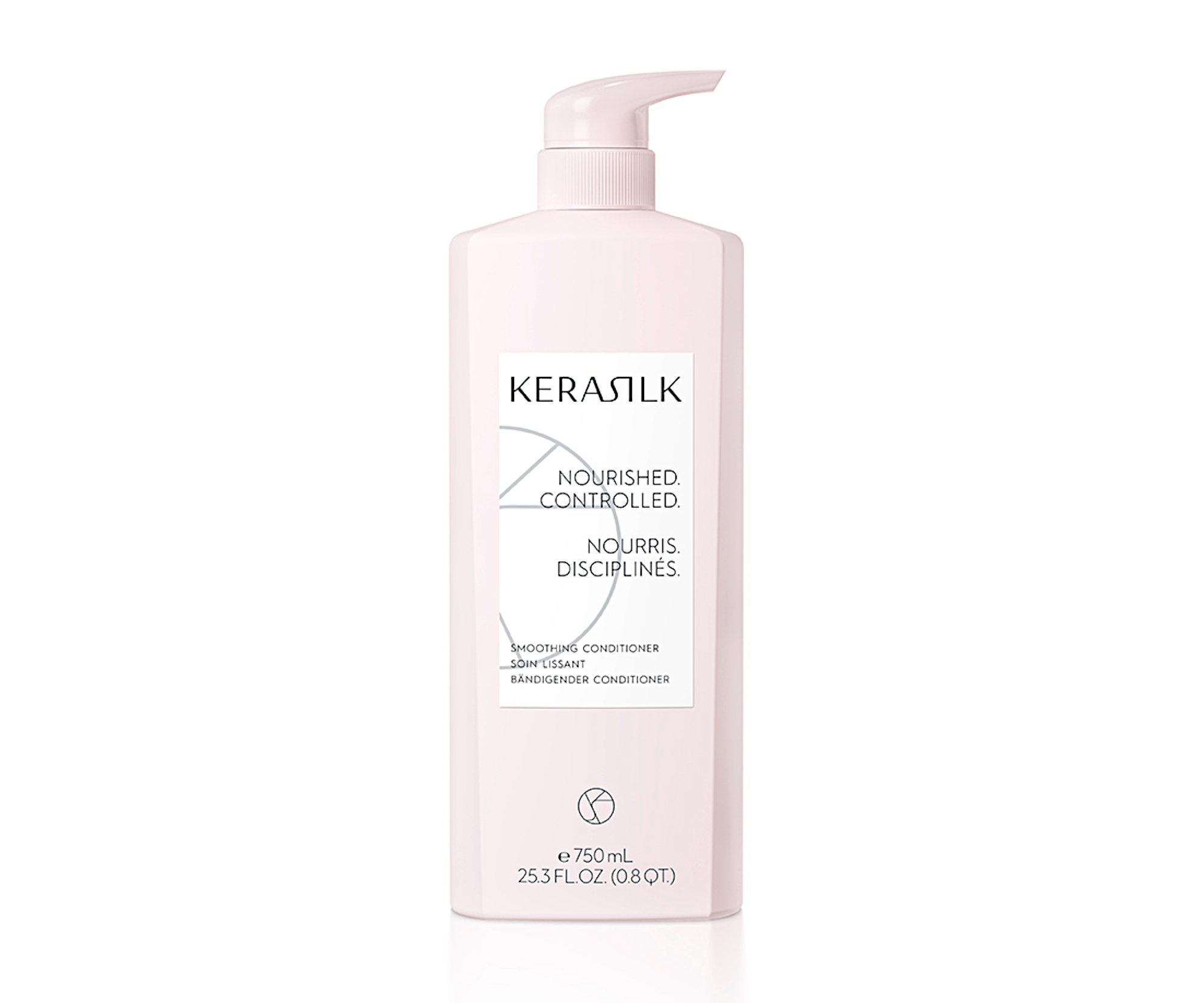 E-shop Vyhladzujúci kondicionér pre krepaté a nepoddajné vlasy Kerasilk Smoothing Conditioner - 750 ml (512410) + darček zadarmo
