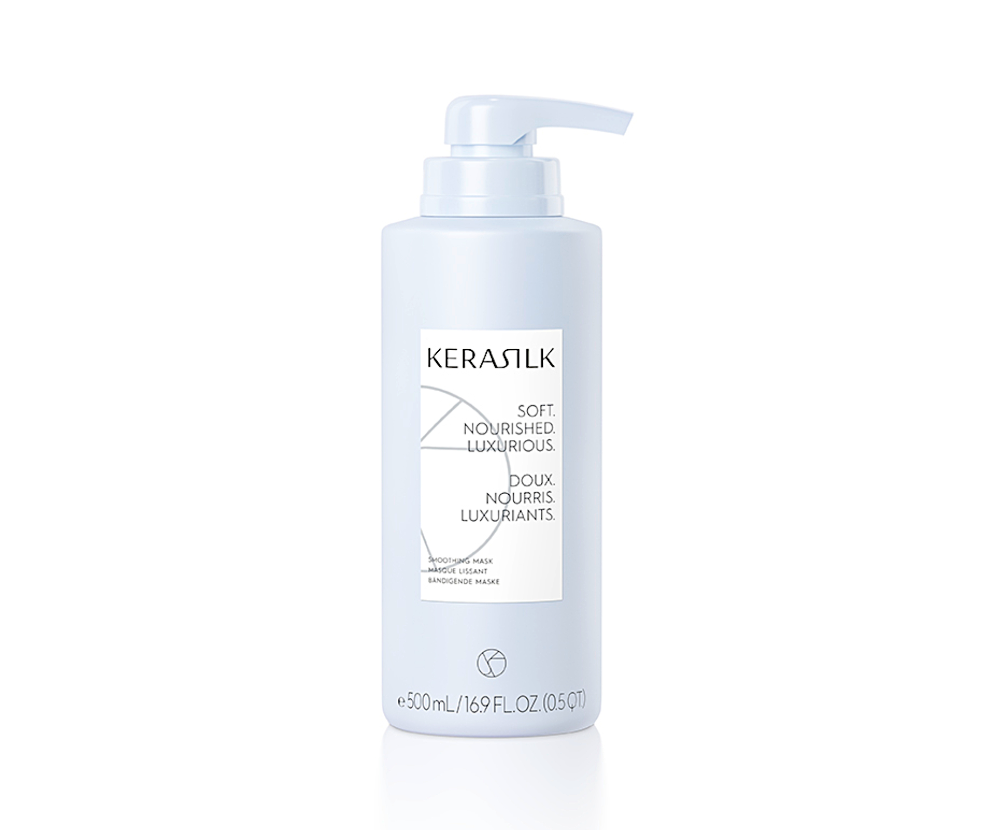 E-shop Hĺbková vyhladzujúca maska pre krepaté a nepoddajné vlasy Kerasilk Smoothing Mask - 500 ml (521310) + darček zadarmo