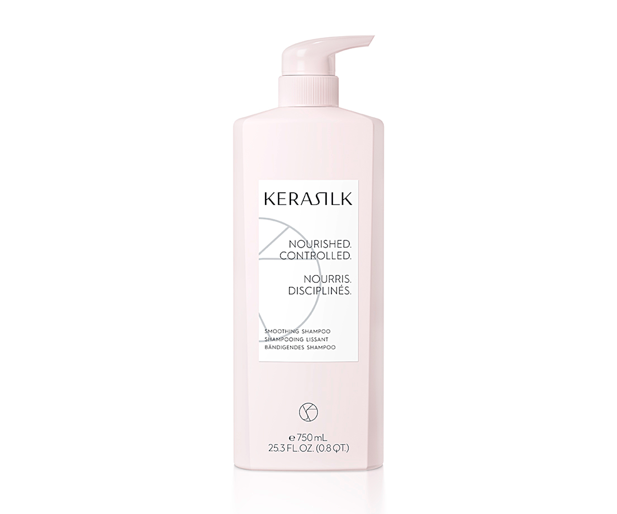 E-shop Vyhladzujúci šampón pre krepaté, nepoddajné a kučeravé vlasy Kerasilk Smoothing Shampoo - 750 ml (511410) + darček zadarmo