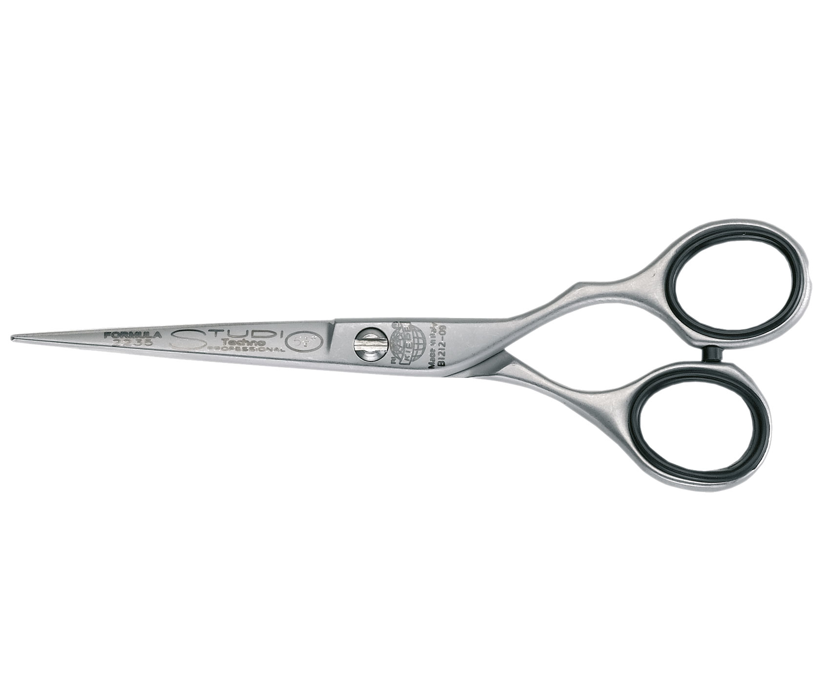 E-shop Kadernícke nožnice s mikroozubením Kiepe Studio Techno Formula 2235 - 5,5" strieborné (2235/5.5) + darček zadarmo