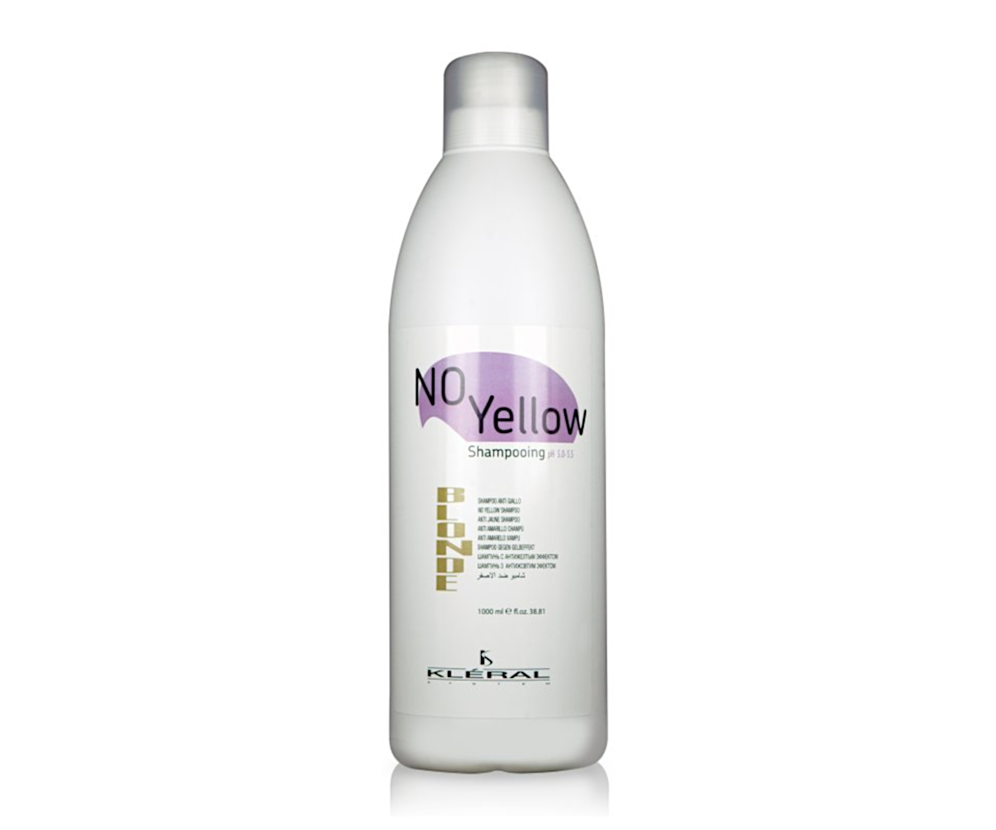 E-shop Šampón pre neutralizáciu žltých tónov Kléral System Anti Yellow Shampoo - 1000 ml (196) + darček zadarmo