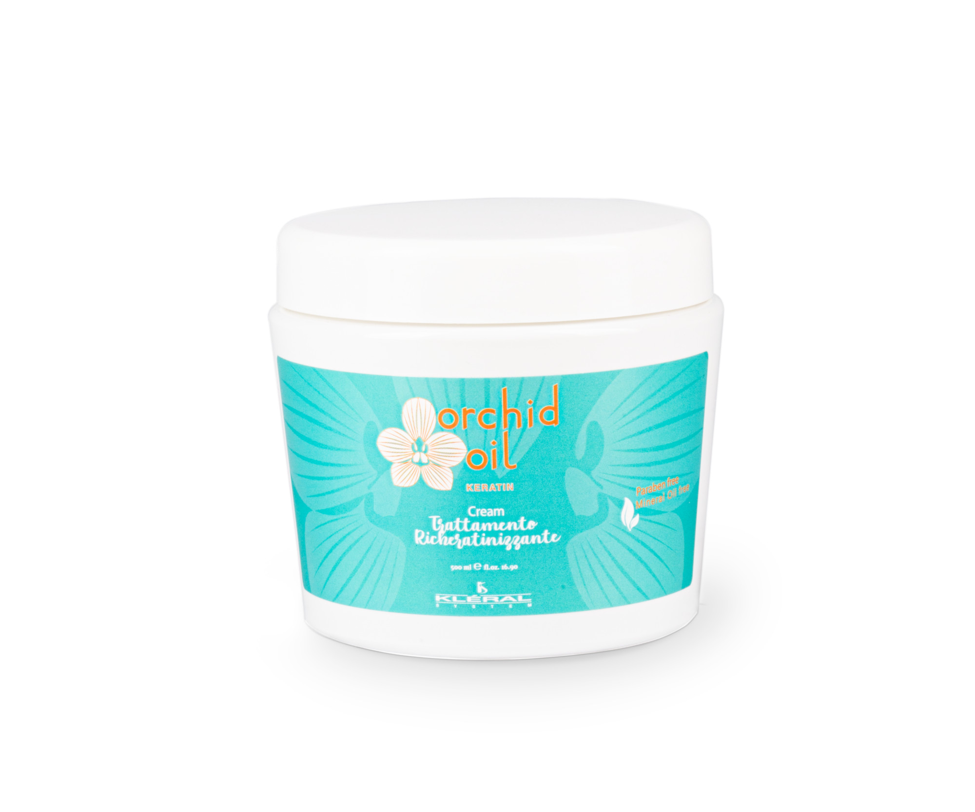 E-shop Hydratačná maska Kléral System Orchid Oil Treatment Richeratinizzante Cream - 500 ml (200) + darček zadarmo