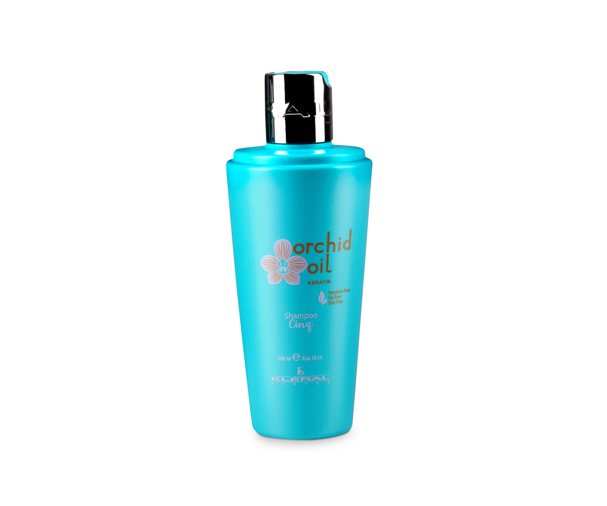 E-shop Ochranný hydratačný šampón Kléral System Orchid Oil Keratin Cinq Shampoo - 300 ml (192) + darček zadarmo