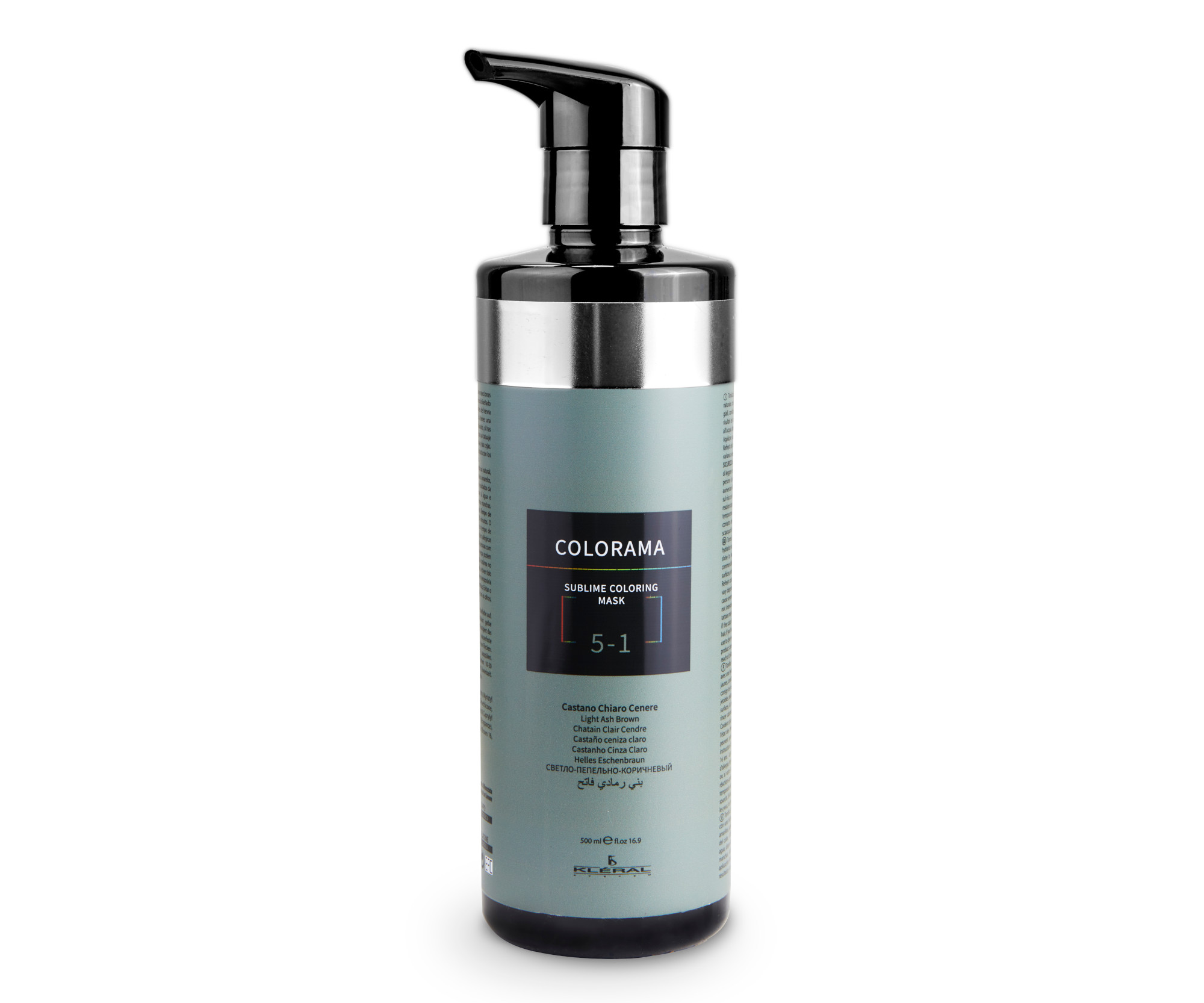 E-shop Semi-permanentná regeneračná maska Kléral System Colorama 5.1 - 500 ml, popolavo svetlo gaštanová (CM5.1) + darček zadarmo