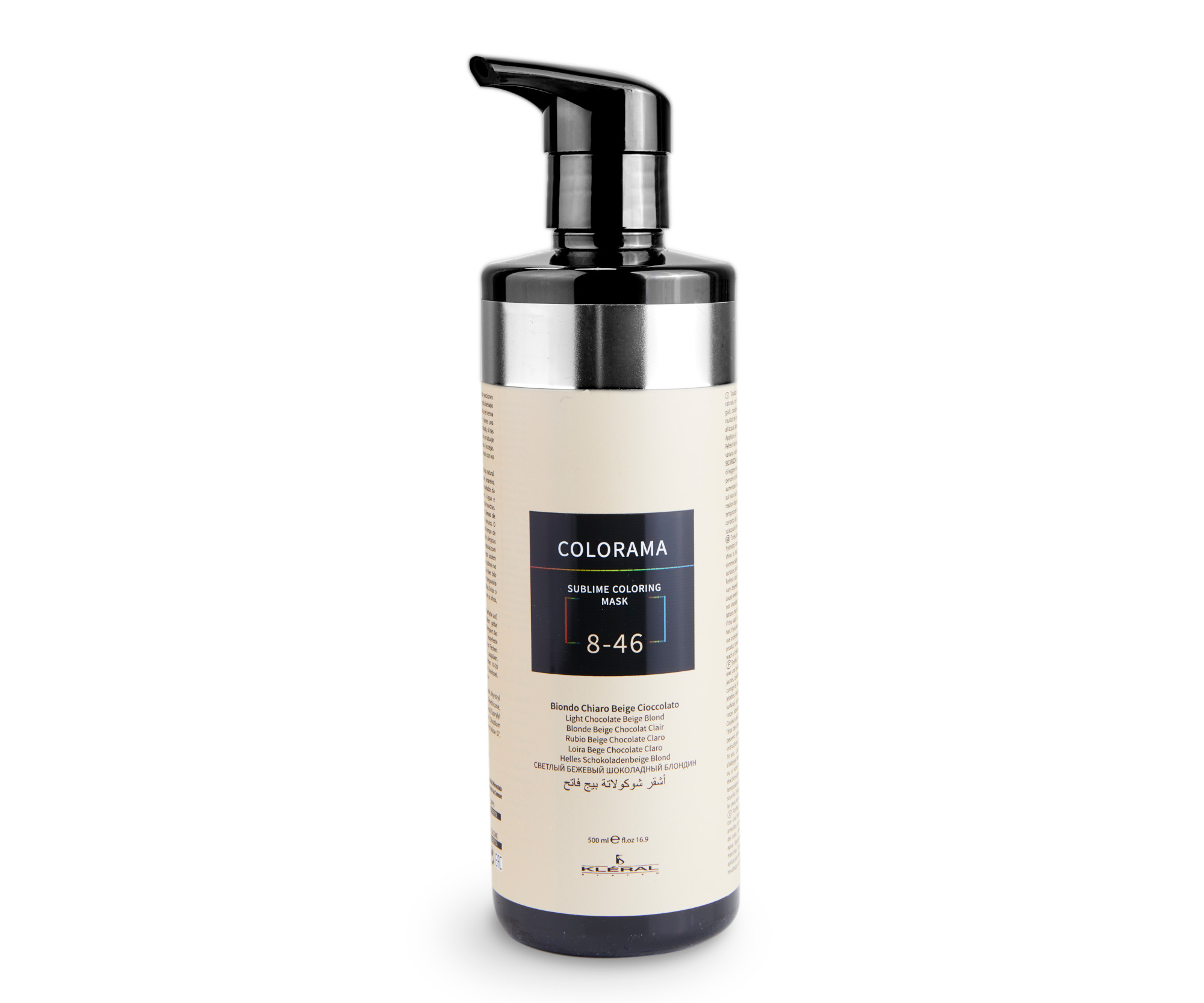 E-shop Semi-permanentná regeneračná maska Kléral System Colorama 8.46 - 500 ml, svetlá čokoládová blond (CM8.46) + darček zadarmo