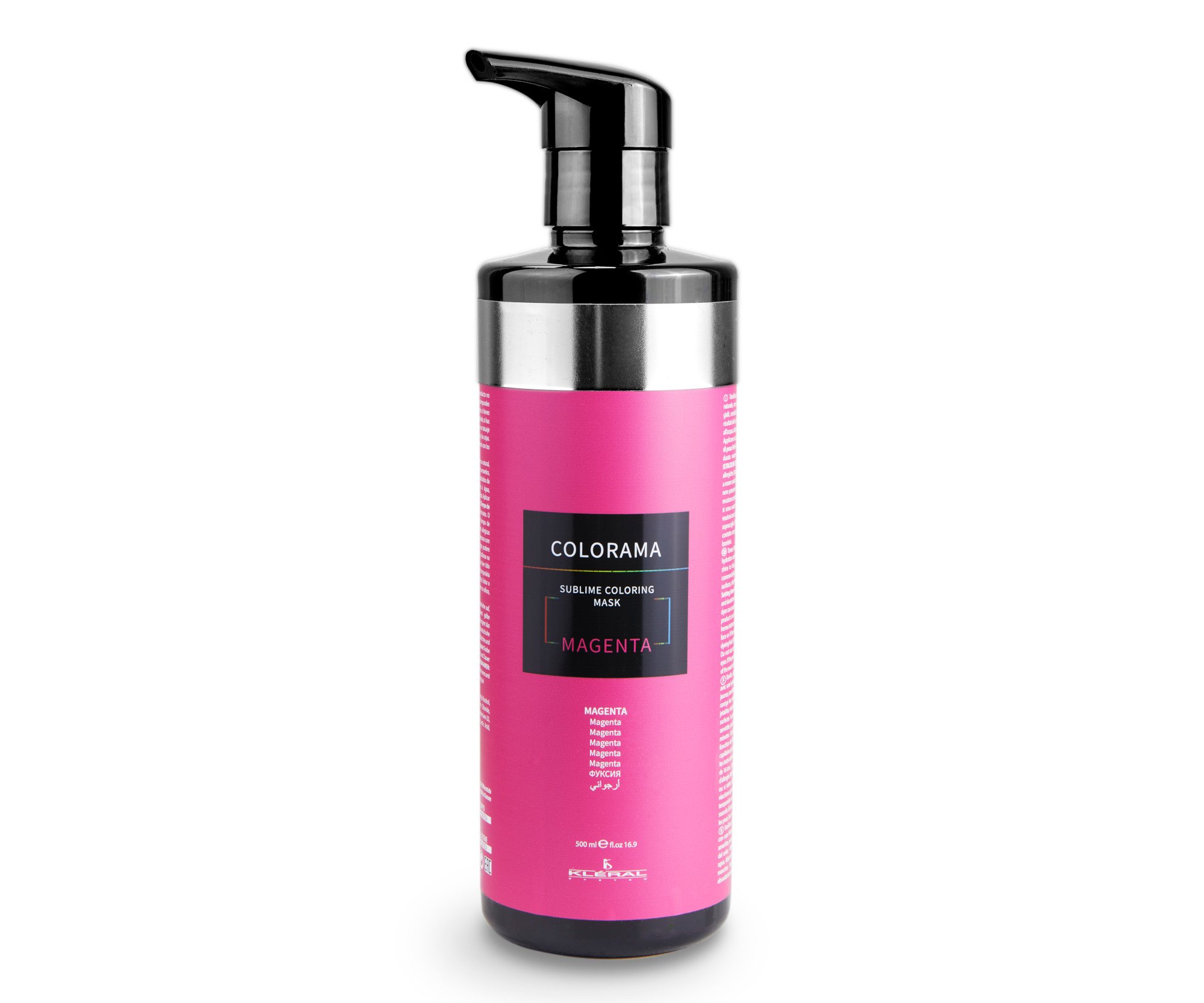 E-shop Semi-permanentná regeneračná maska Kléral System Colorama Magenta - 500 ml, ružová (CM-MA) + darček zadarmo
