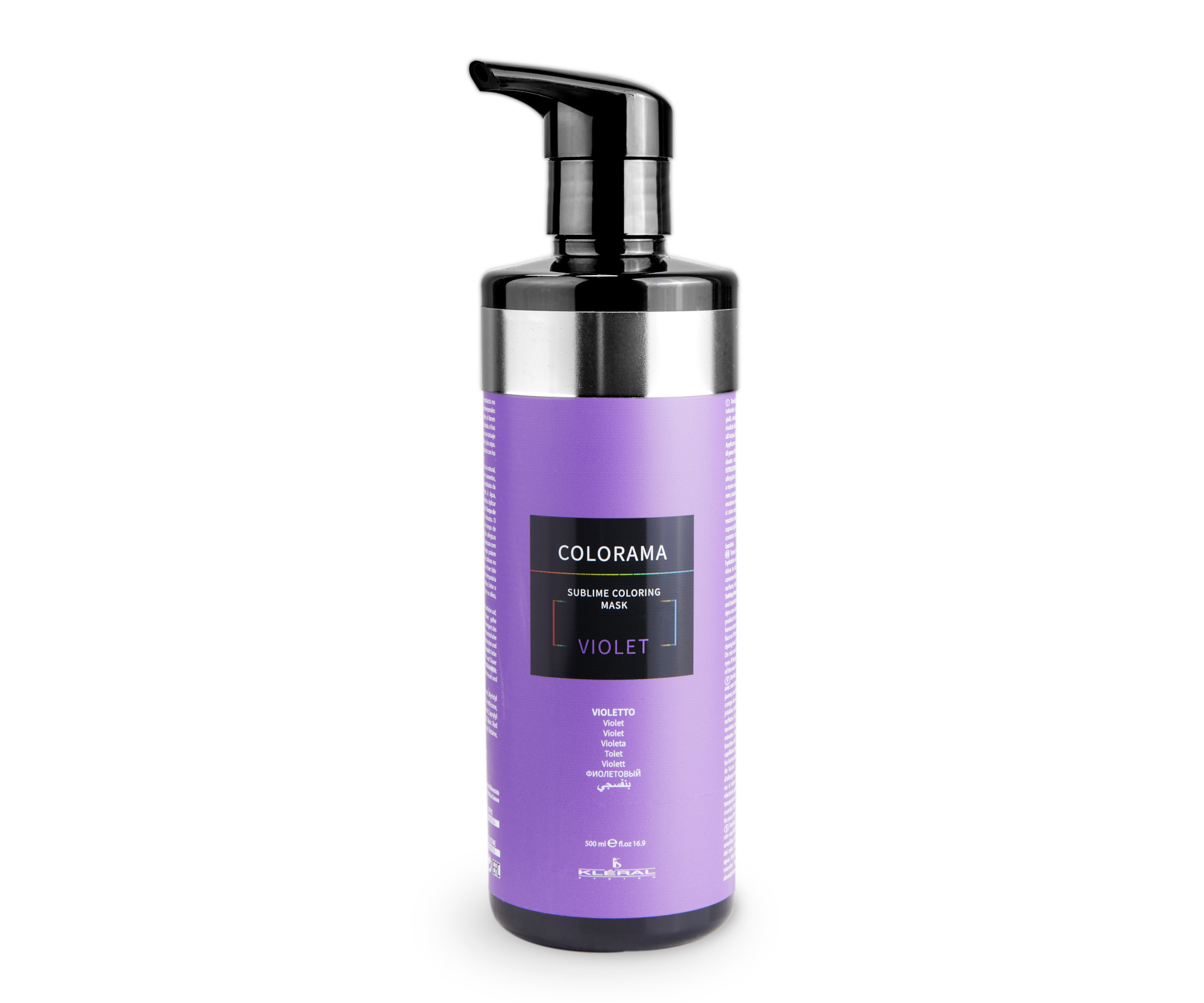 E-shop Semi-permanentná regeneračná maska Kléral System Colorama Violet - 500 ml, fialová (CM-VI) + darček zadarmo