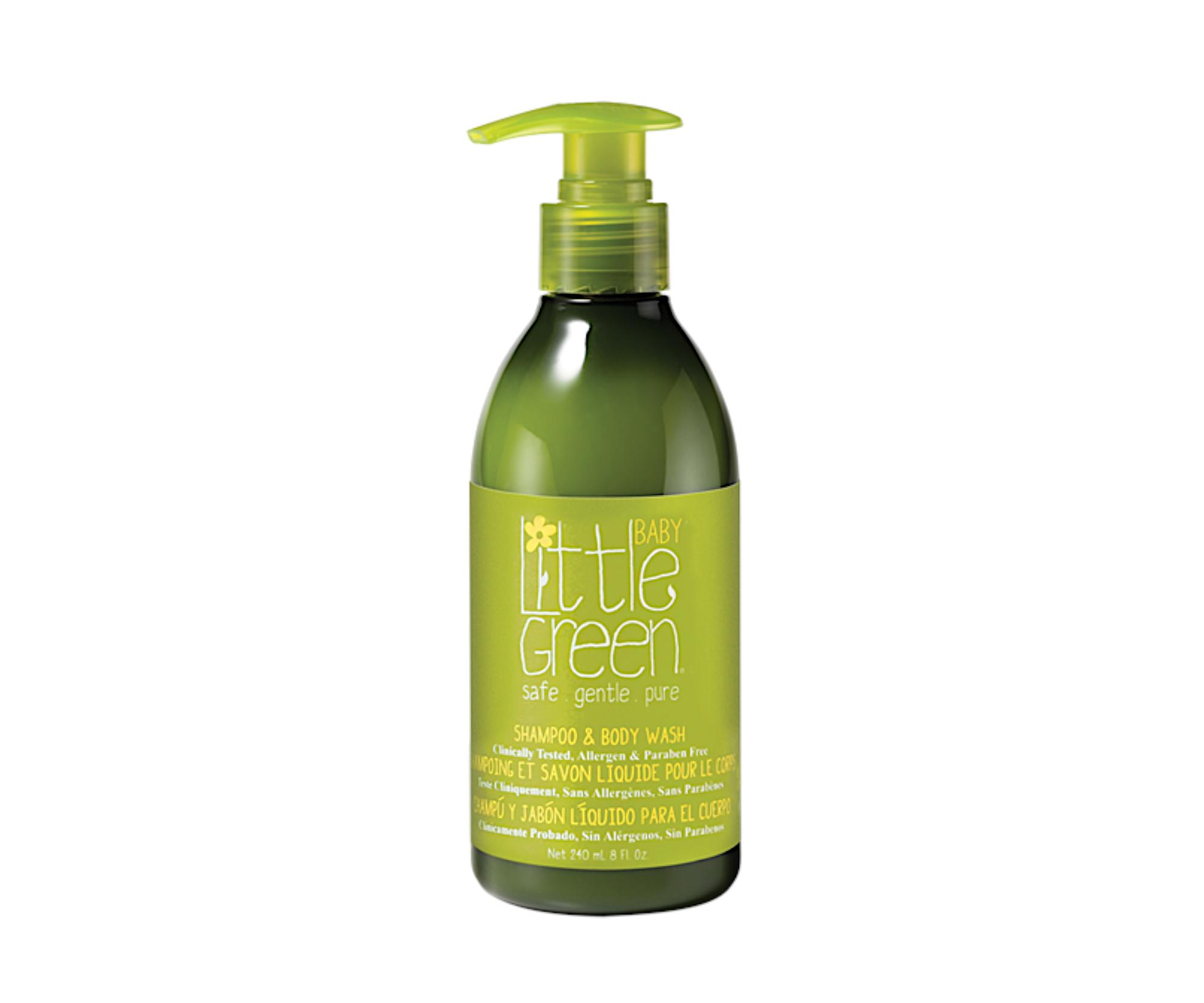 E-shop Jemný šampón a sprchový gél pre bábätká Little Green Baby - 240 ml (0169936) + darček zadarmo