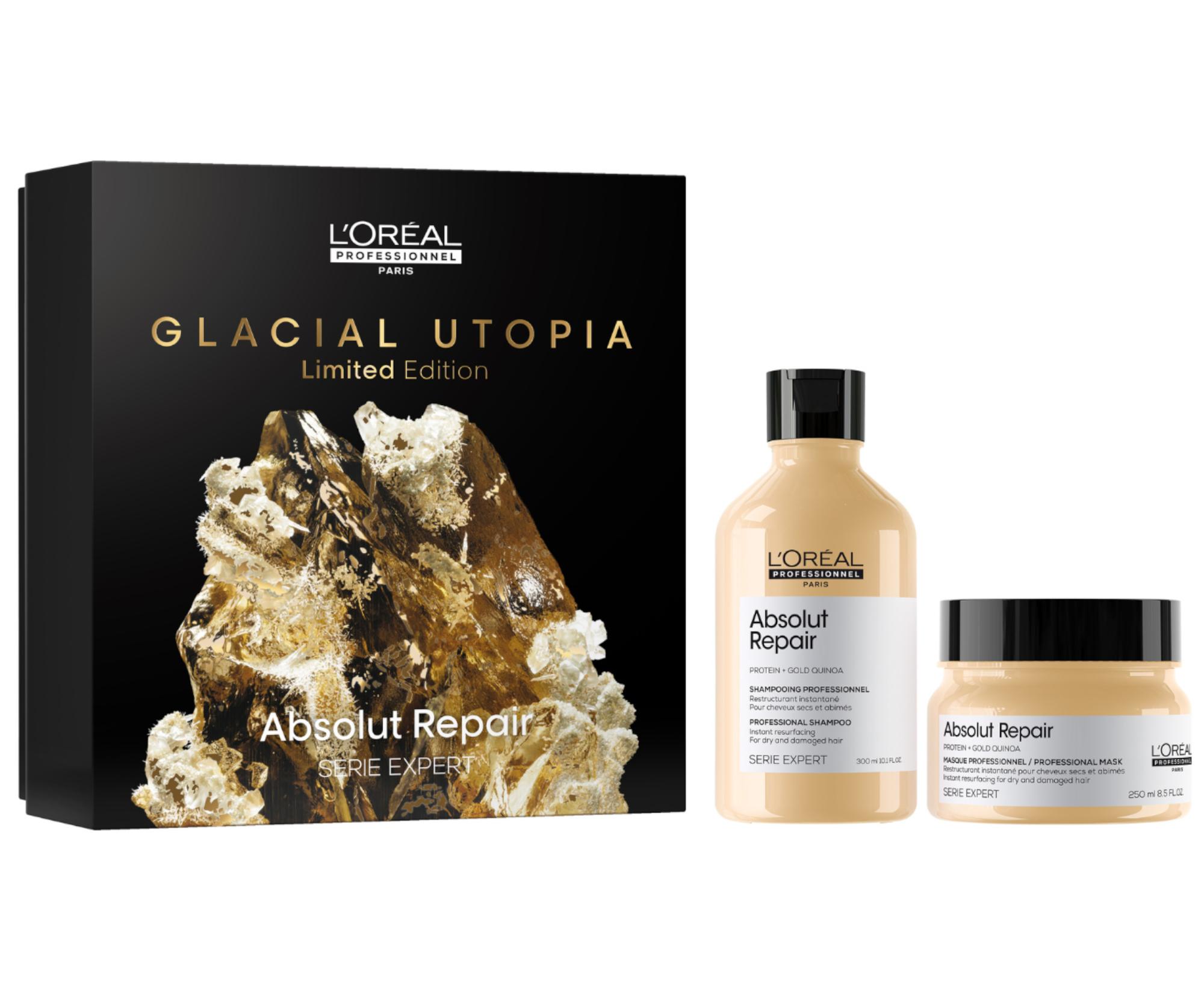E-shop Darčeková sada pre suché a poškodené vlasy Loréal Professionnel Serie Expert Absolut Repair Duo - L’Oréal Professionnel + darček zadarmo