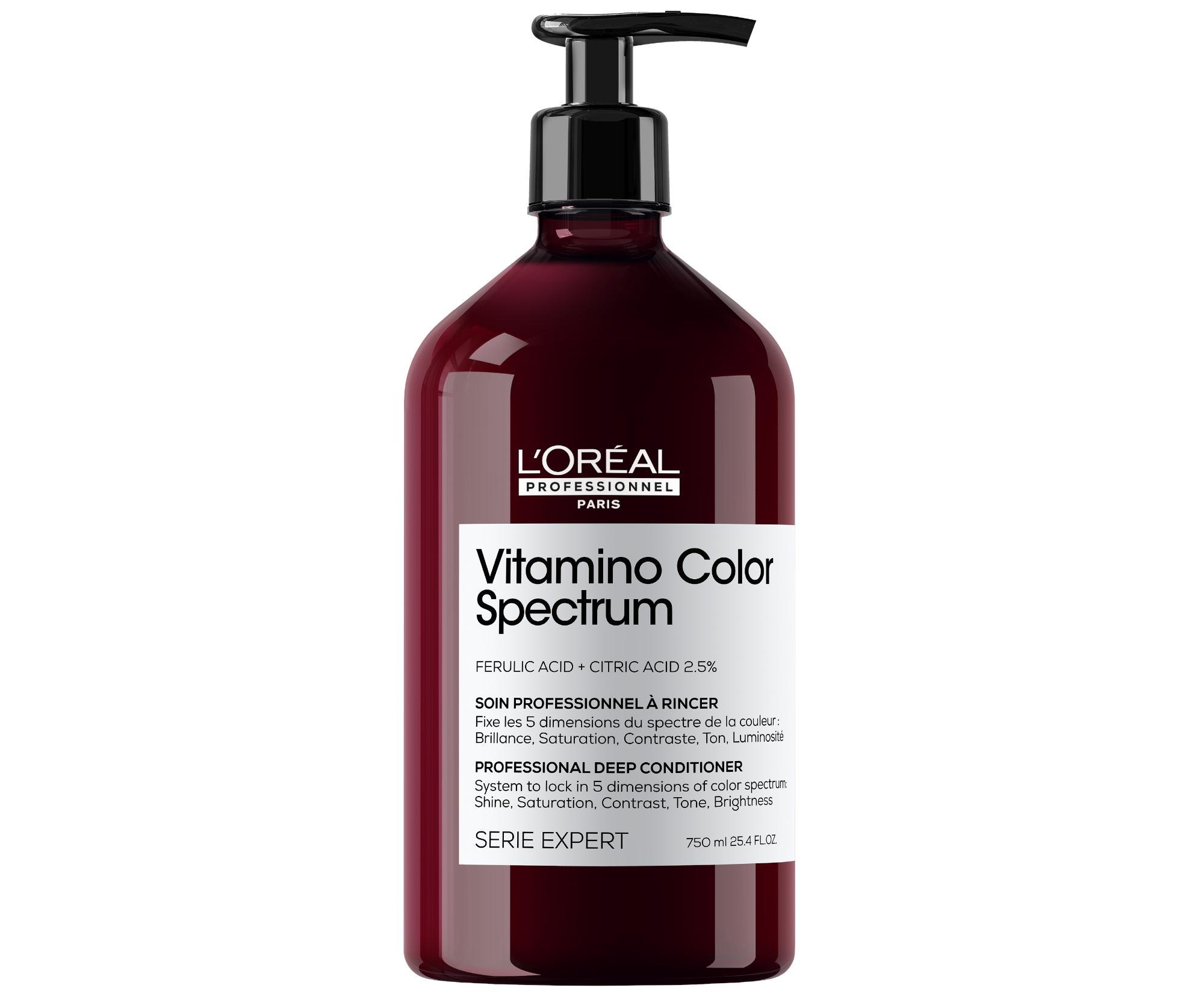 E-shop Intenzívna starostlivosť pre farbené vlasy Loréal Professionnel Serie Expert Vitamino Color Spectrum - 750 ml - L’Oréal Professionnel + darček zadarmo