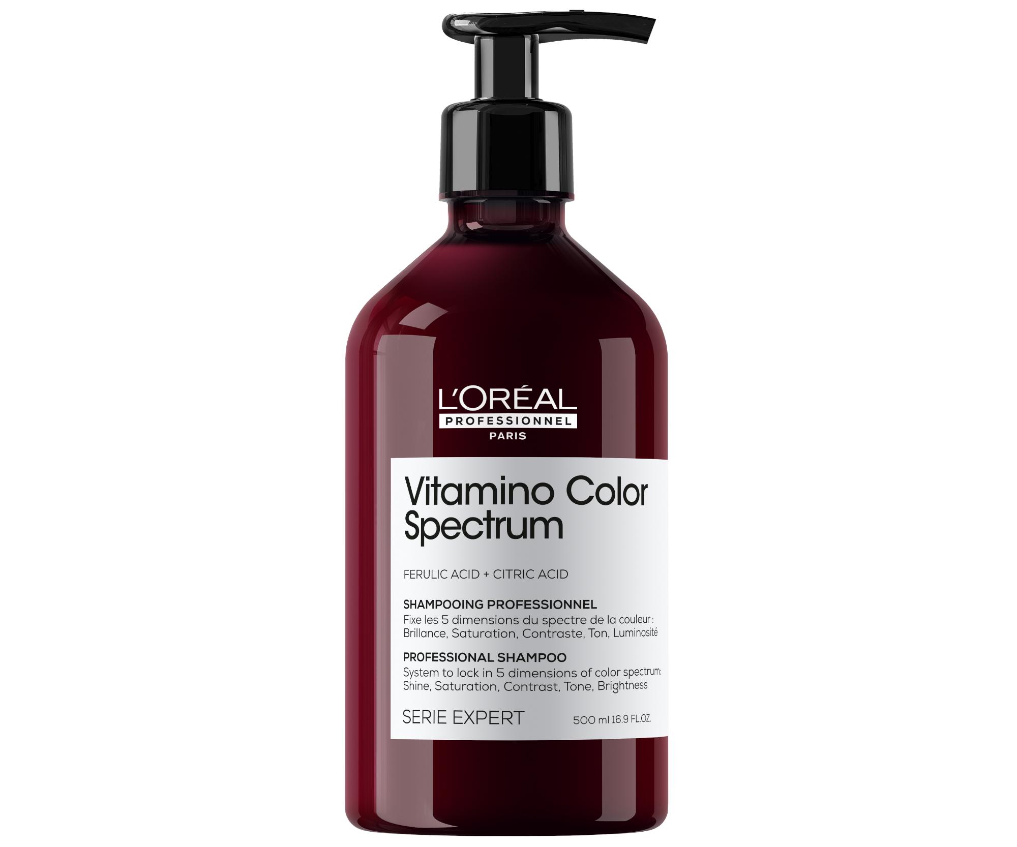 Šampón pre ultra starostlivosť o farbené vlasy Loréal Professionnel Serie Expert Vitamino Color Spectrum - 500 ml - L’Oréal Professionnel + darček zad.
