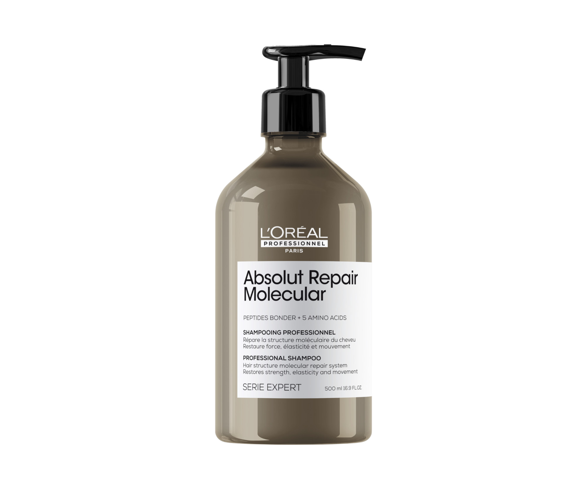 E-shop Šampón pre poškodené vlasy Loréal Professionnel Serie Expert Absolut Repair Molecular - 500 ml - L’Oréal Professionnel + darček zadarmo