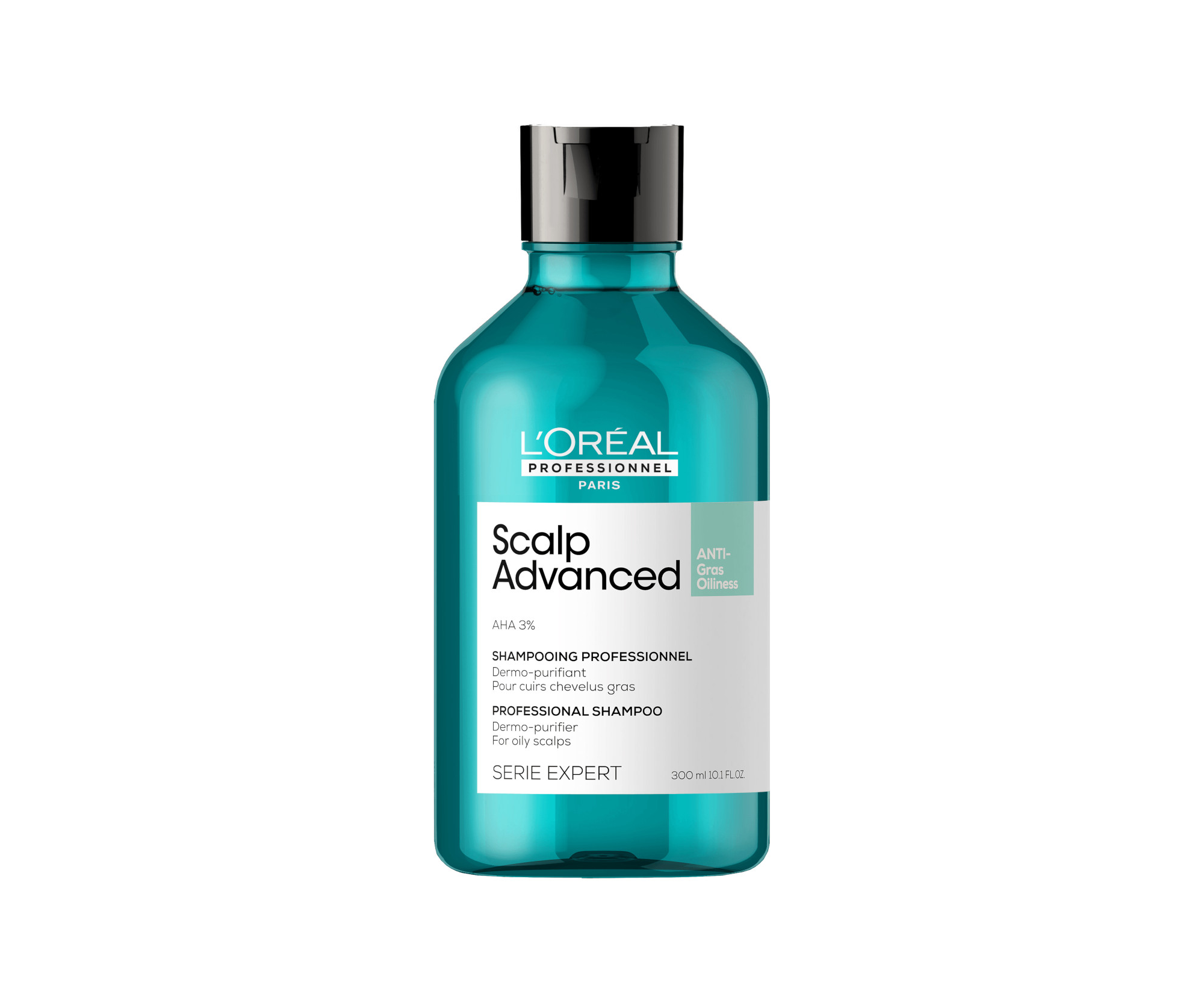 E-shop Šampón pre mastiacu sa vlasovú pokožku Loréal Professionnel Scalp Advanced Anti-Oiliness - 300 ml - L’Oréal Professionnel + darček zadarmo