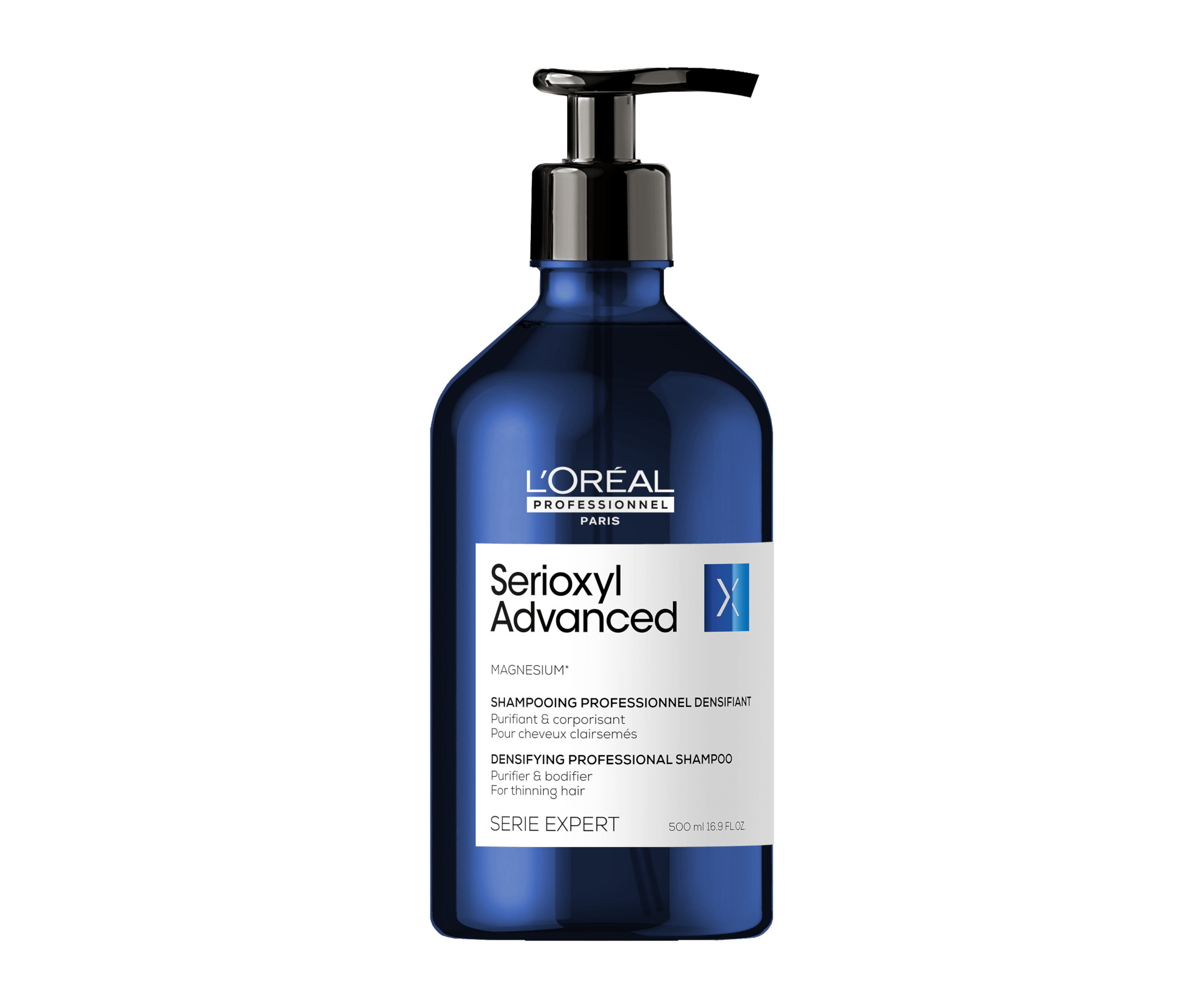E-shop Šampón na obnovenie hustoty vlasov Loréal Professionnel Serioxyl Advanced Shampoo - 500 ml - L’Oréal Professionnel + darček zadarmo