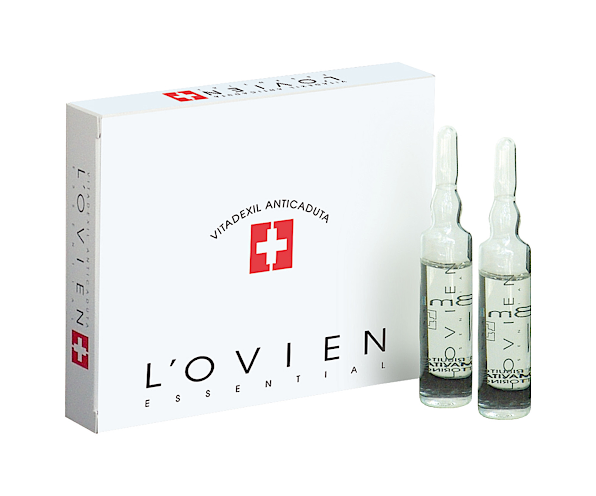 E-shop Ampulky proti vypadávaniu vlasov Lovien Essential Vitadexil Anticaduta - 7 x 8 ml (70) + darček zadarmo