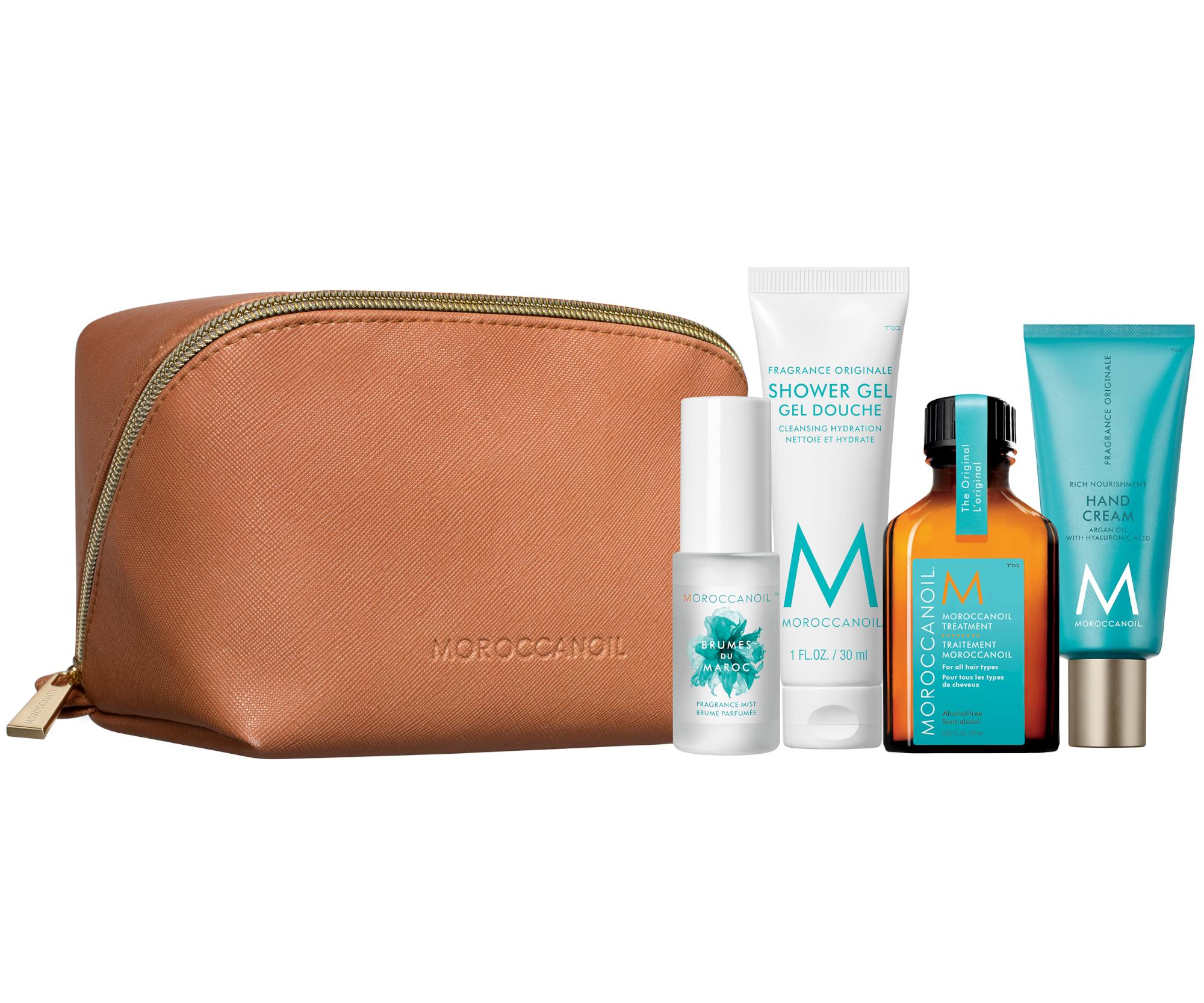 E-shop Cestovná sada pre starostlivosť o telo a vlasy Moroccanoil Travel Set Body + taštička zadarmo + darček zadarmo