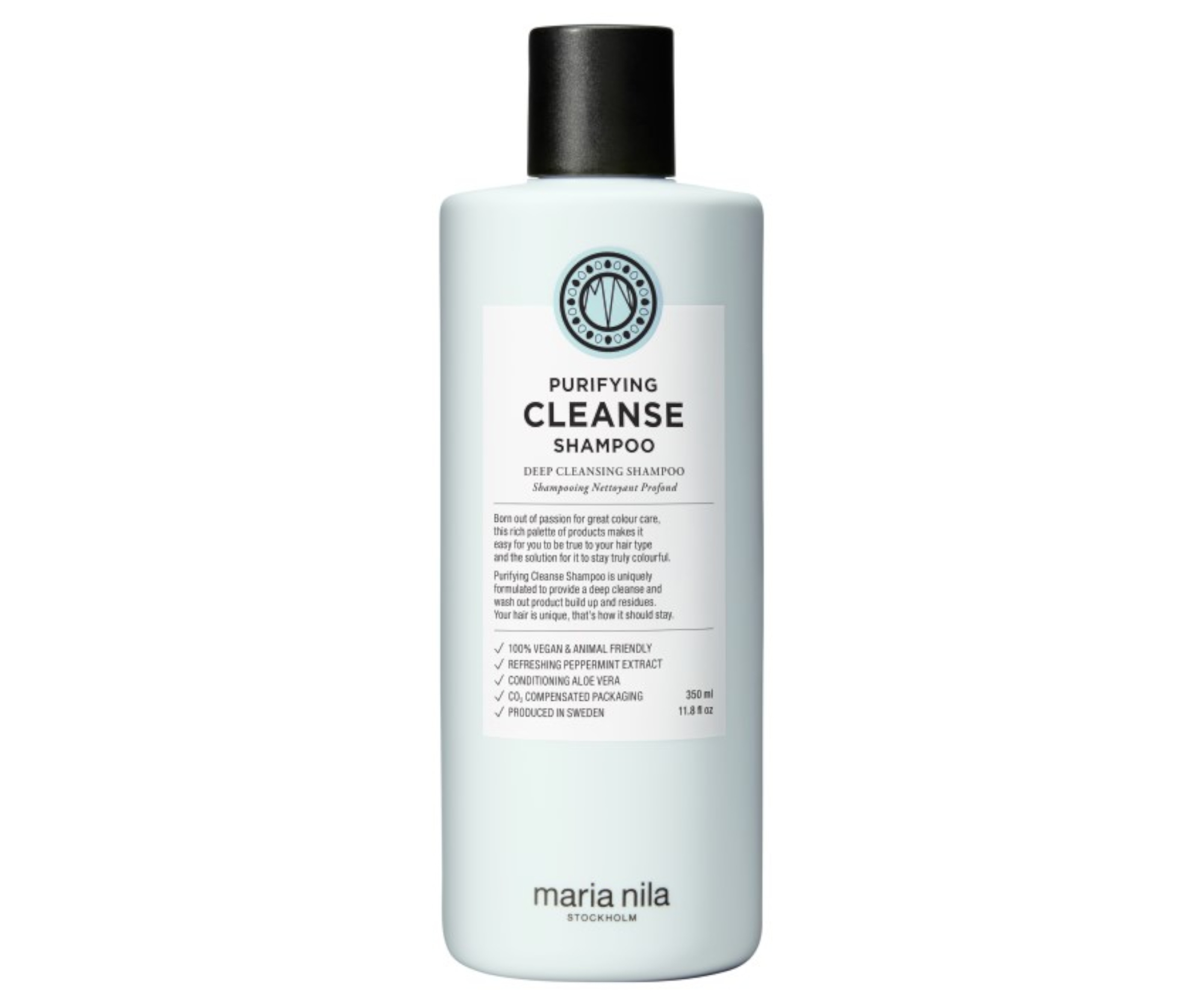 E-shop Hĺbkovo čistiaci šampón pre všetky typy vlasov Maria Nila Purifying Cleanse Shampoo - 350 ml + darček zadarmo