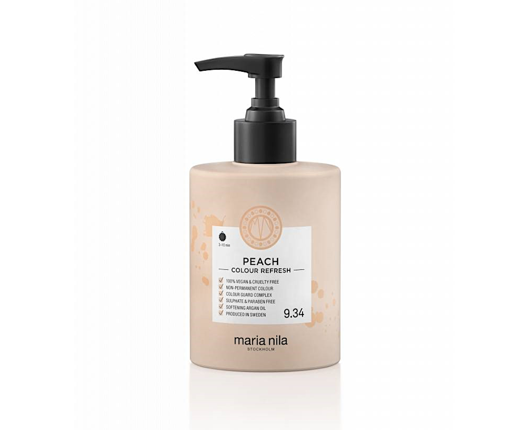 E-shop Maska na oživenie farby vlasov Maria Nila Colour Refresh Peach - broskyňová, 300 ml + darček zadarmo