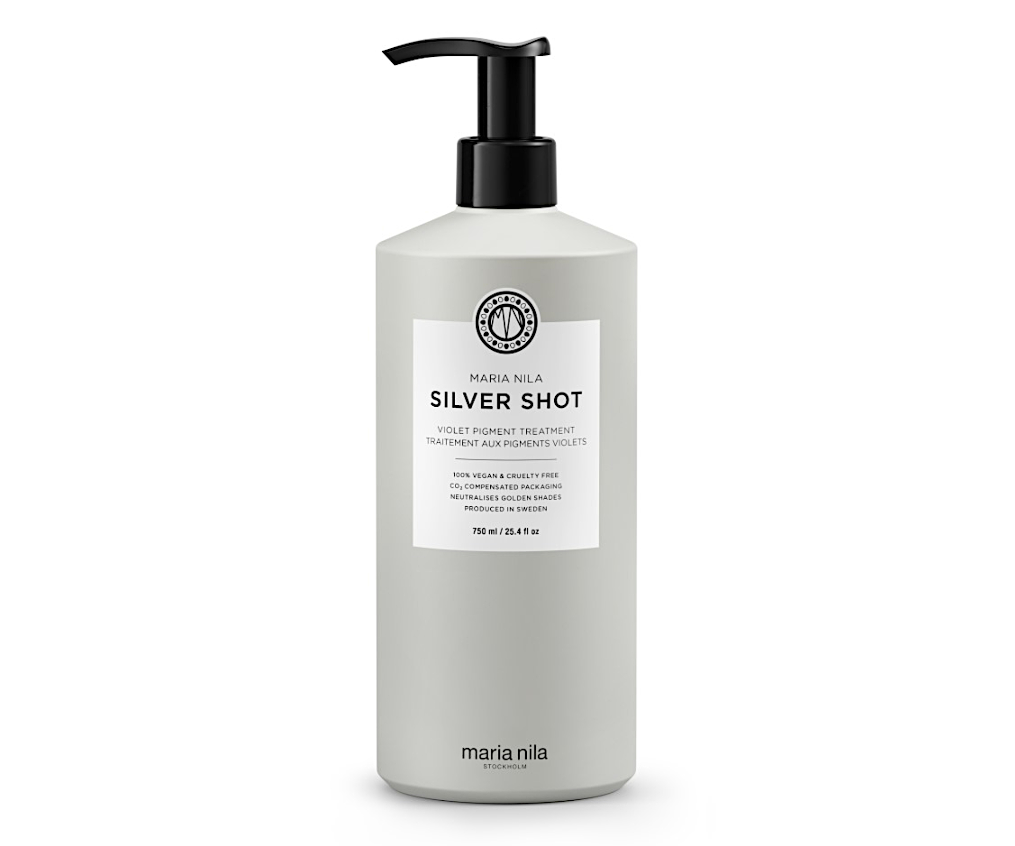 E-shop Starostlivosť pre odfarbené a zosvetlené vlasy Maria Nila Silver Shot - 750 ml + darček zadarmo