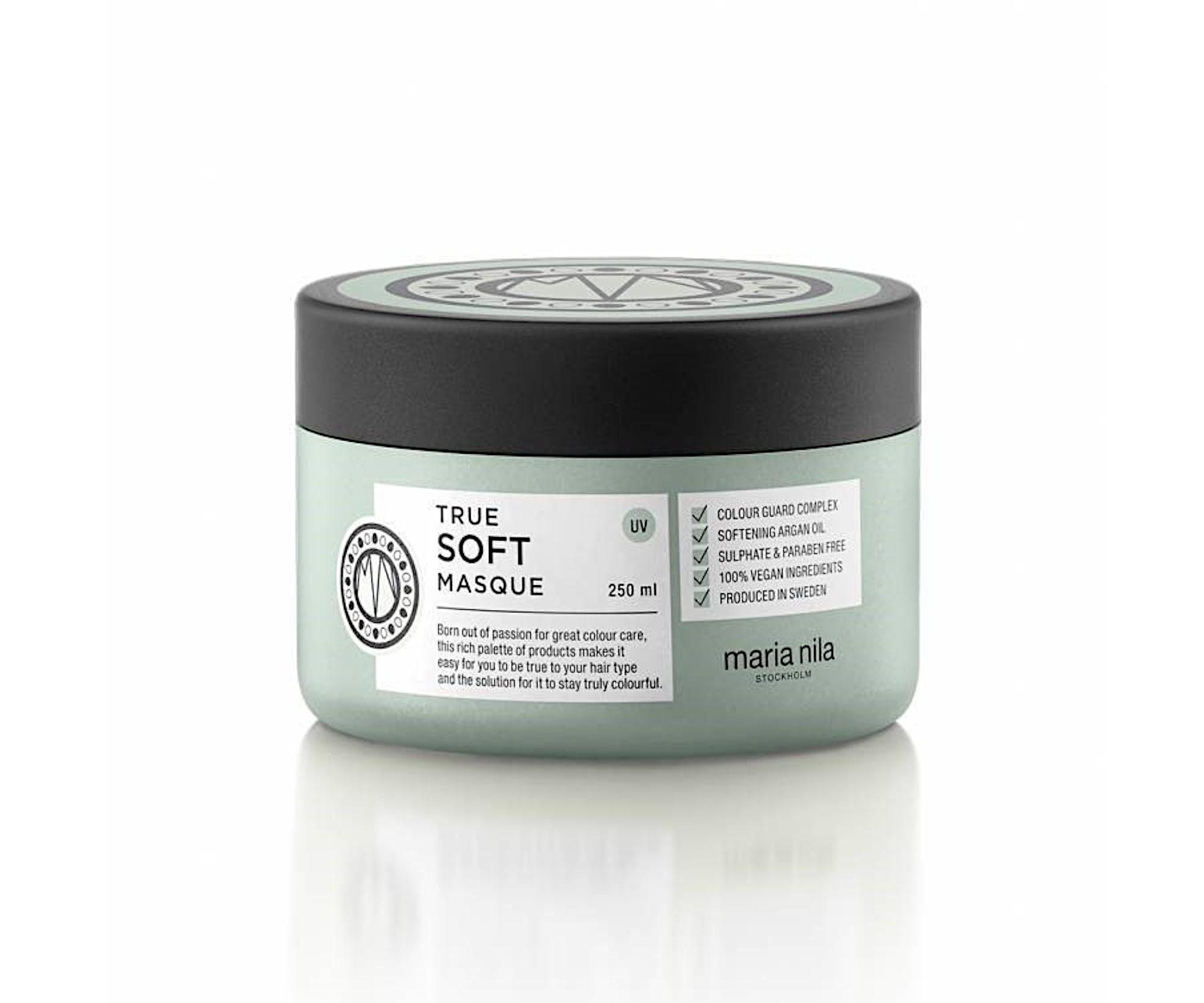 E-shop Hydratačná maska pre suché vlasy s arganovým olejom Maria Nila True Soft Masque - 250 ml + darček zadarmo