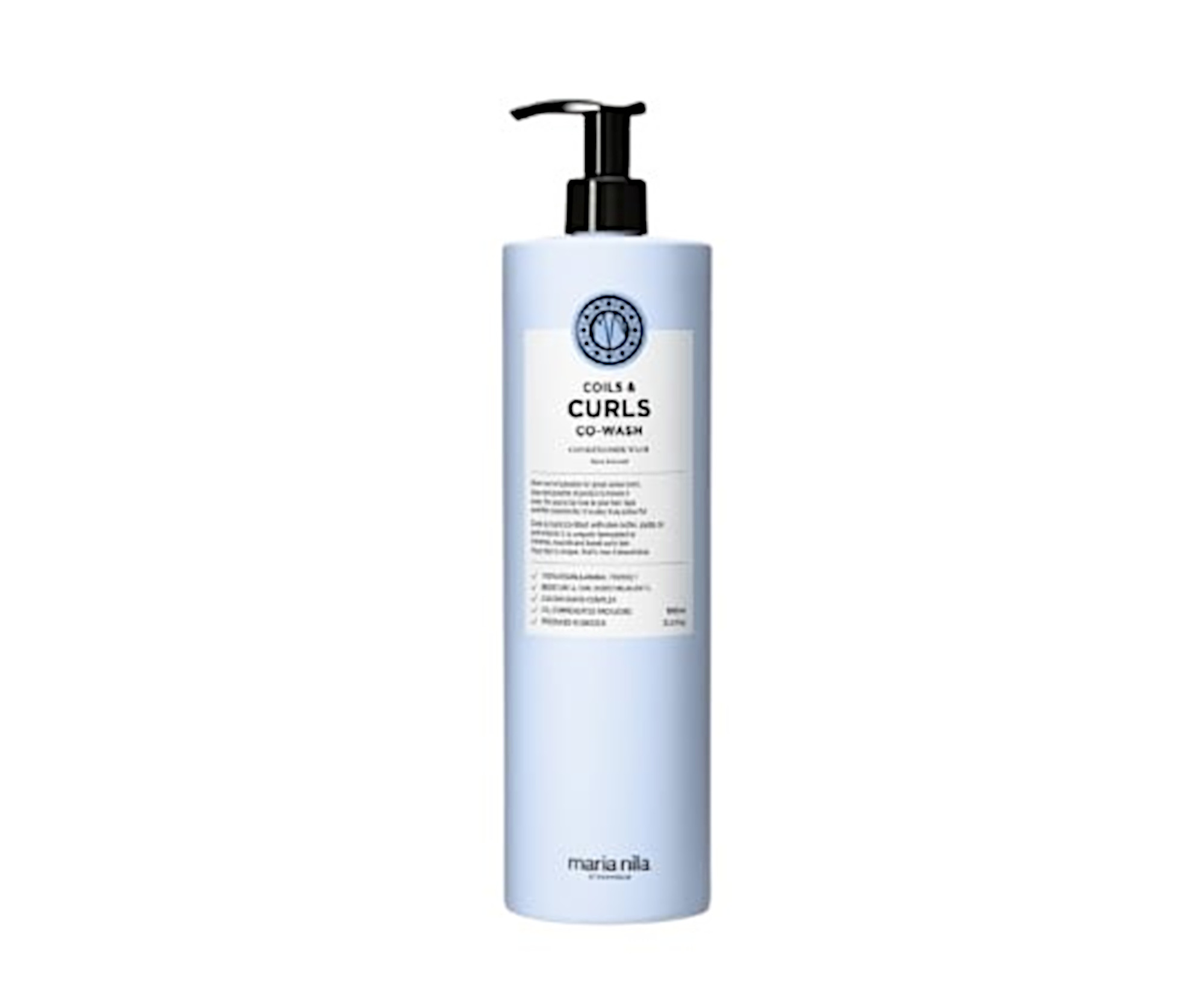 E-shop Šampón a kondicionér 2v1 pre kučeravé a vlnité vlasy Maria Nila Coils a Curls Co-Wash - 1000 ml + darček zadarmo