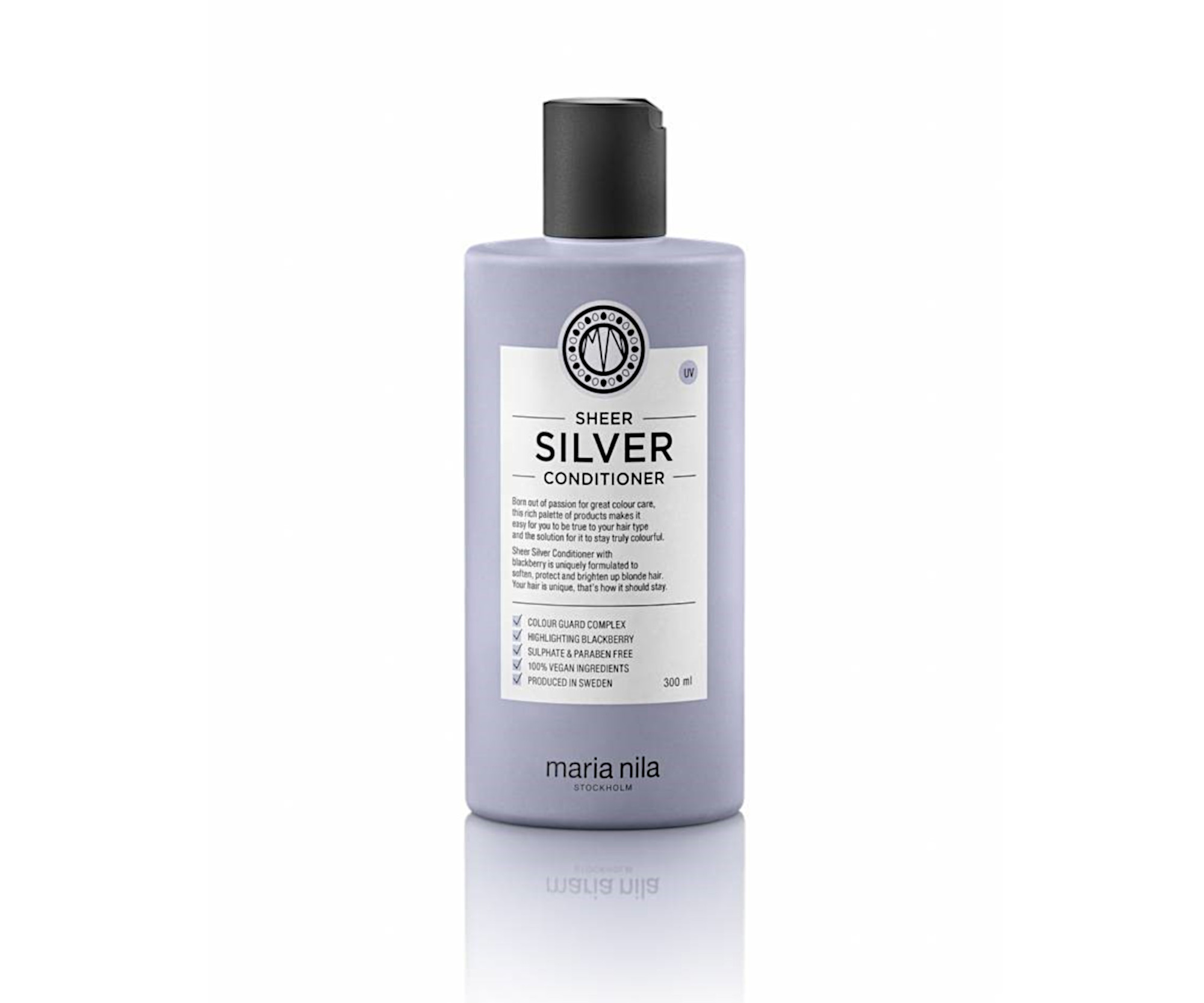E-shop Kondicionér pre neutralizáciu žltých tónov Maria Nila Sheer Silver Conditioner - 300 ml + darček zadarmo
