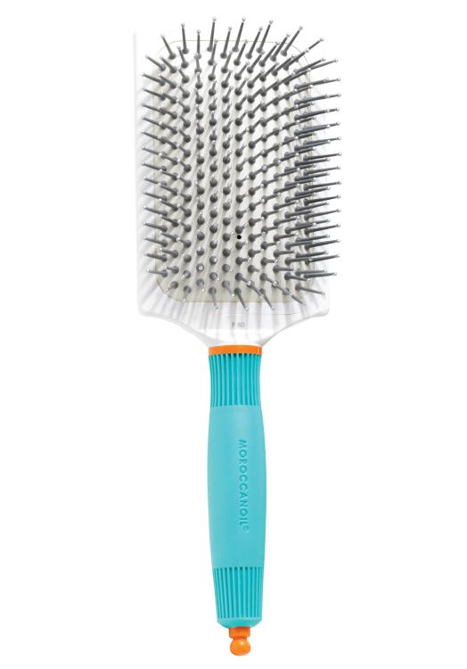 E-shop Plochá kefa so vzduchovým vankúšom Moroccanoil - 120 x 80 mm (PADBRUSH) + darček zadarmo