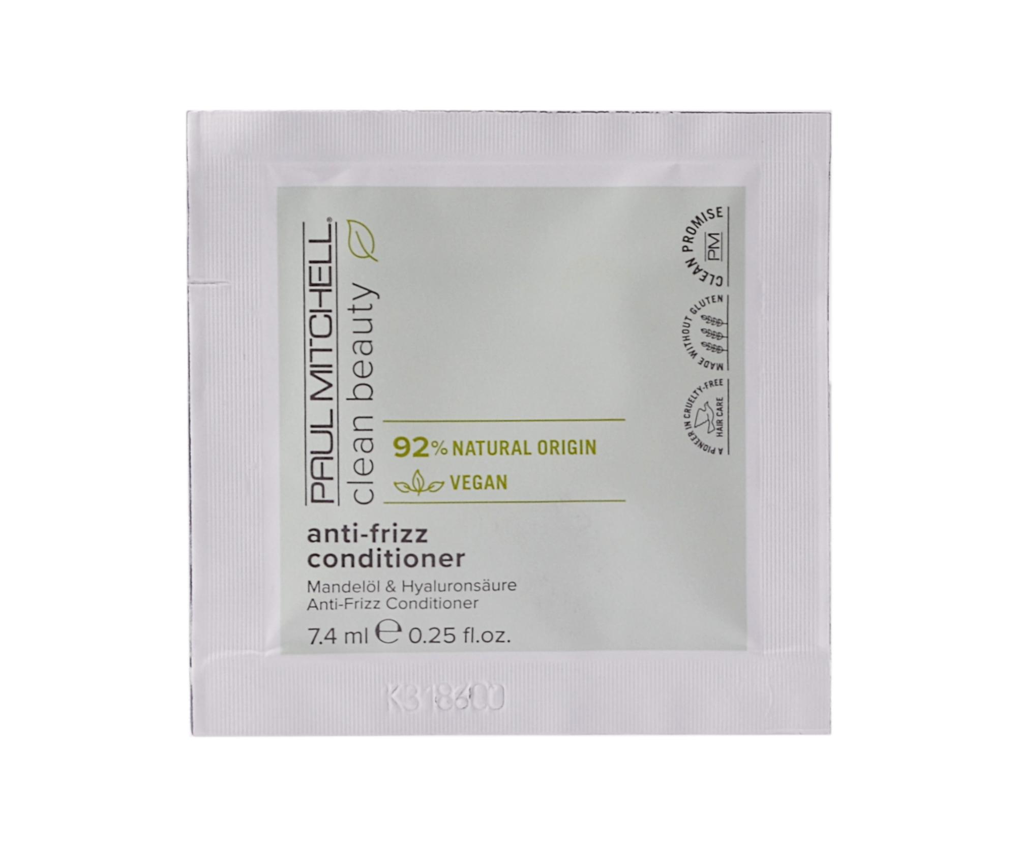 E-shop Starostlivosť pre krepaté a nepoddajné vlasy Paul Mitchell Clean Beauty Anti-Frizz - 7,4 ml