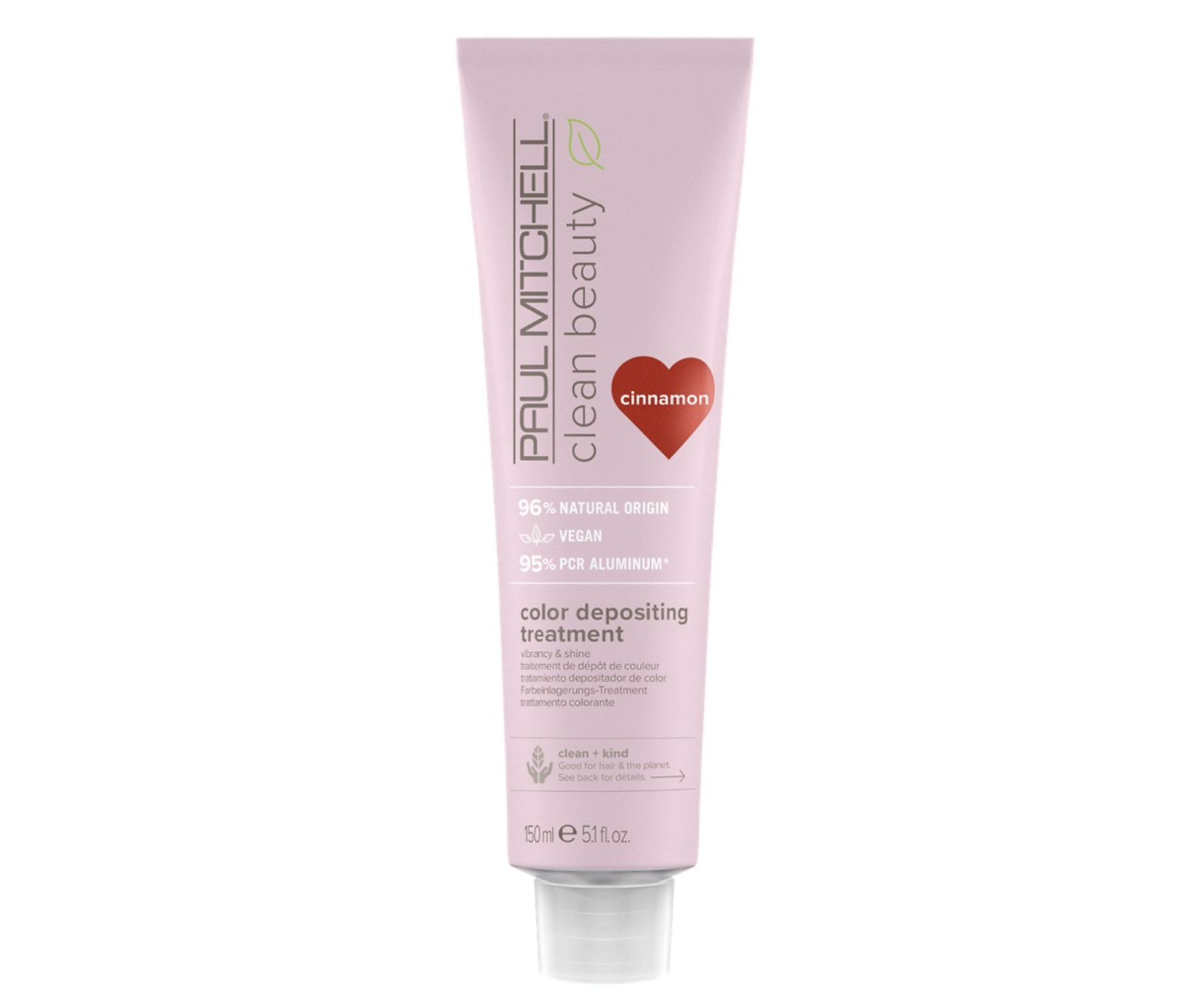 E-shop Vyživujúca farbiaca maska Paul Mitchell Clean Beauty Color Depositing Treatment - škoricová, 150 ml + darček zadarmo