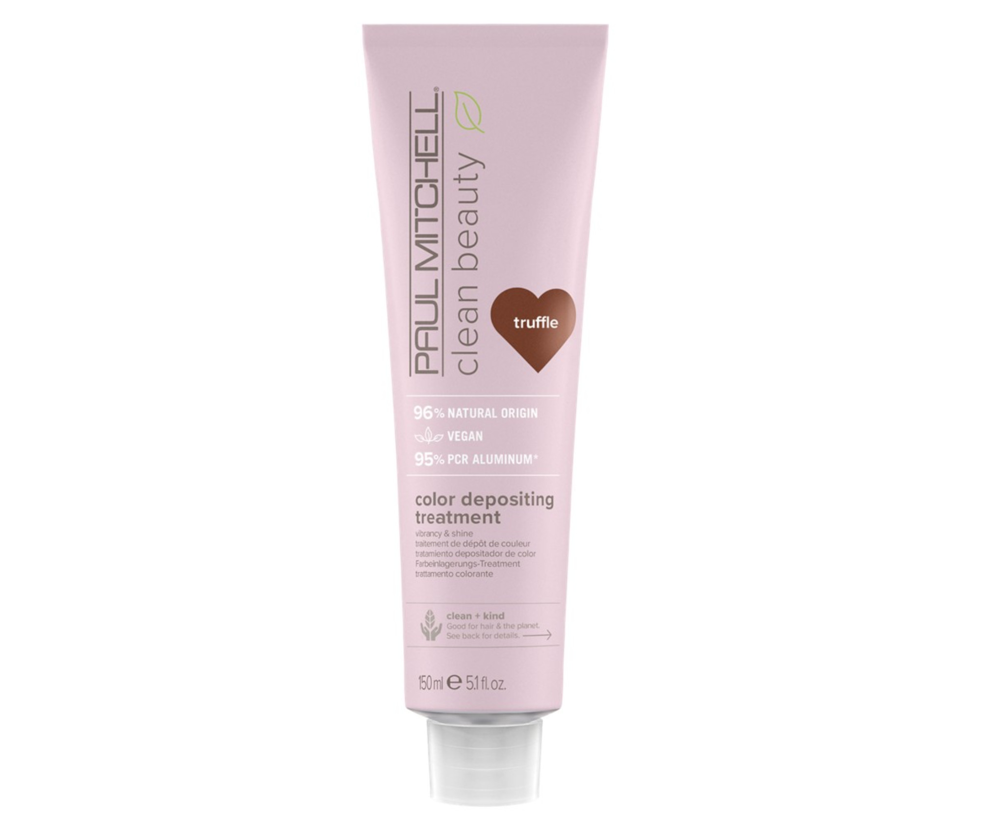 E-shop Vyživujúca farbiaca maska Paul Mitchell Clean Beauty Color Depositing Treatment - hnedá, 150 ml + darček zadarmo