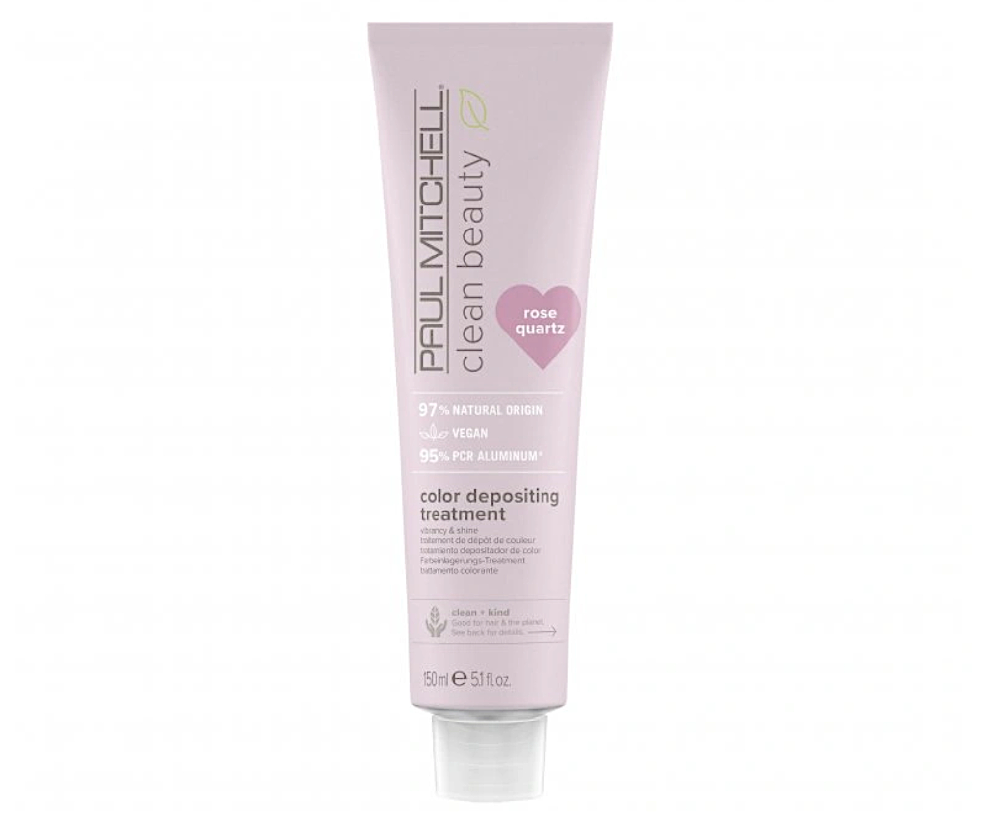 E-shop Vyživujúca farbiaca maska Paul Mitchell Clean Beauty Color Depositing Treatment - ružová, 150 ml + darček zadarmo