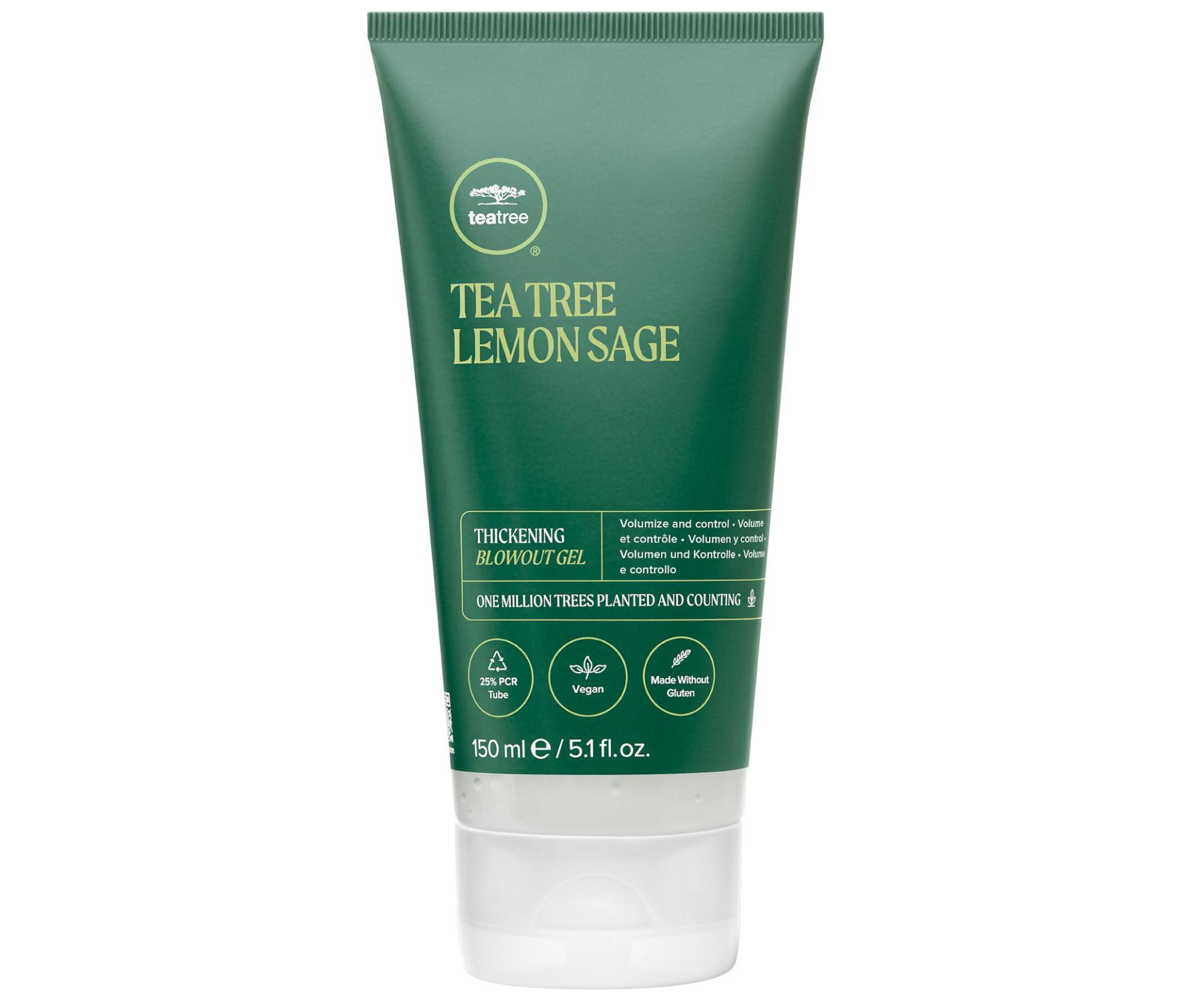 E-shop Stylingový gél pre objem vlasov Paul Mitchell Tea Tree Lemon Sage Thickening Blowout Gel - 150 ml + darček zadarmo