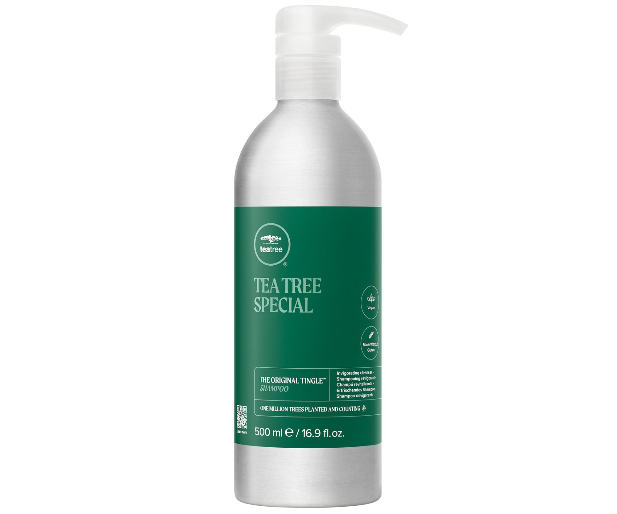 E-shop Osviežujúci šampón na vlasy Paul Mitchell Tea Tree Special The Original Tingle Shampoo - hliníková fľaša, 500 ml (702940) + darček zadarmo