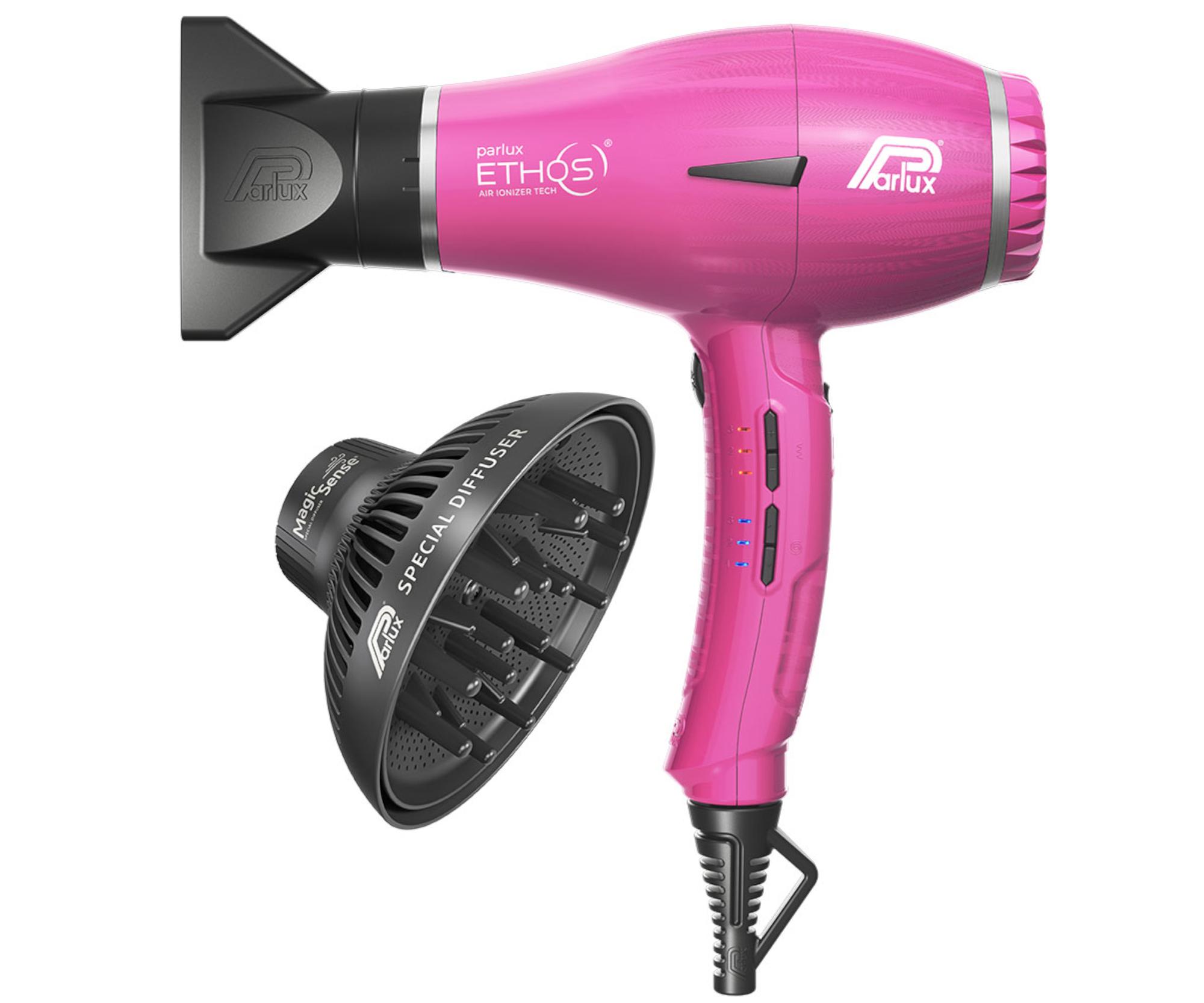 E-shop Profesionálny fén na vlasy s difuzérom Parlux Ethos - 2300 W, ružový (P ALY-ES/3) + darček zadarmo