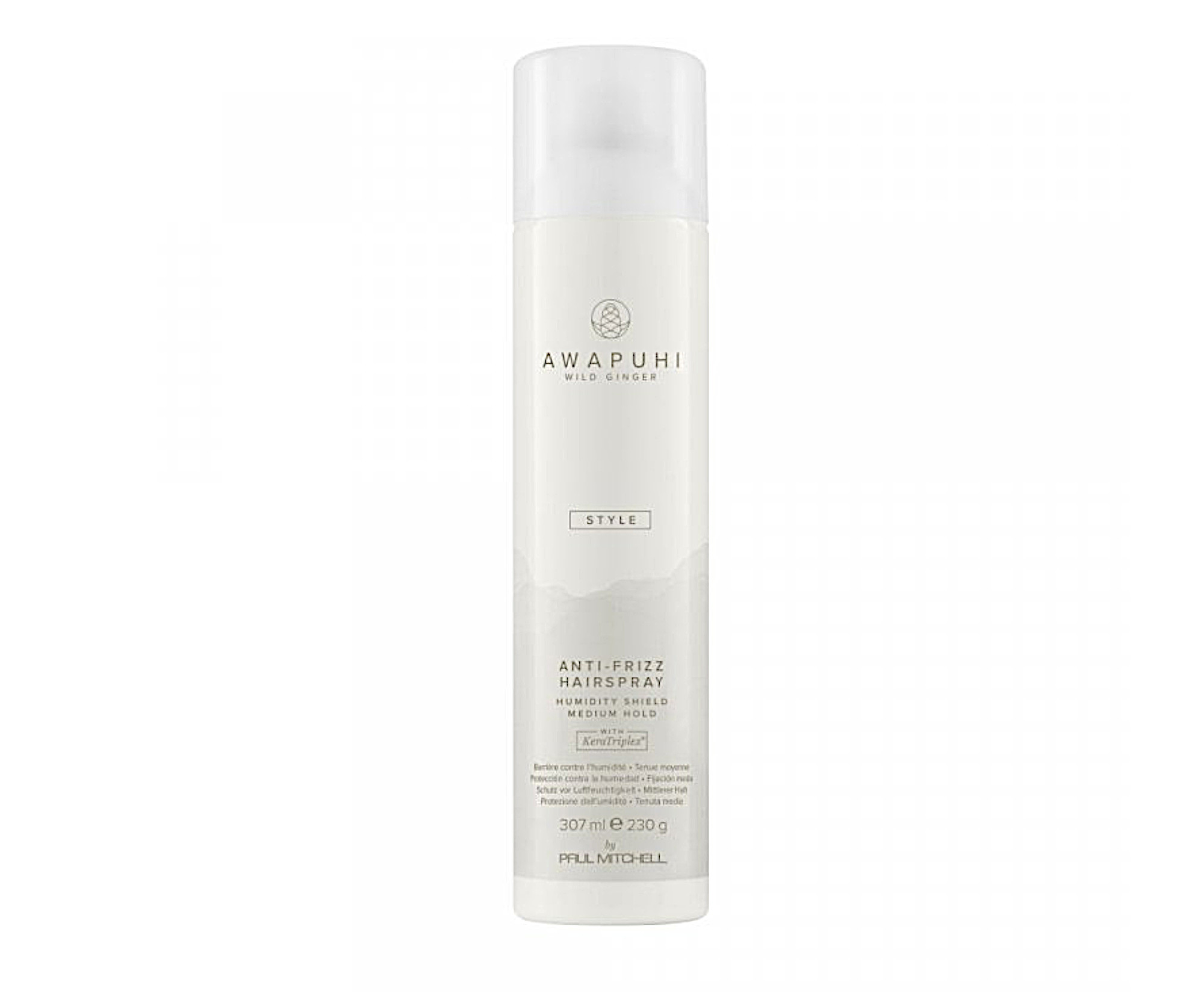E-shop Fixačný sprej proti krepovateniu vlasov Paul Mitchell Awapuhi Wild Ginger Style Anti-Frizz Hairspray - 307 ml + darček zadarmo