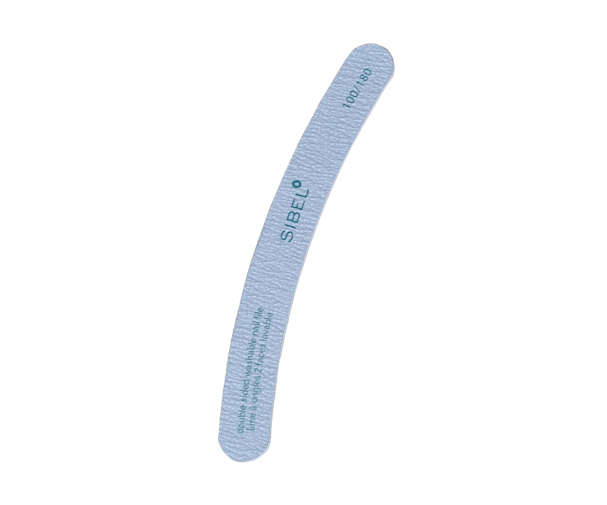 E-shop Obojstranný pilník na nechty Sibel Zebra Nail File 100/180 - 10 ks (000161904) + darček zadarmo