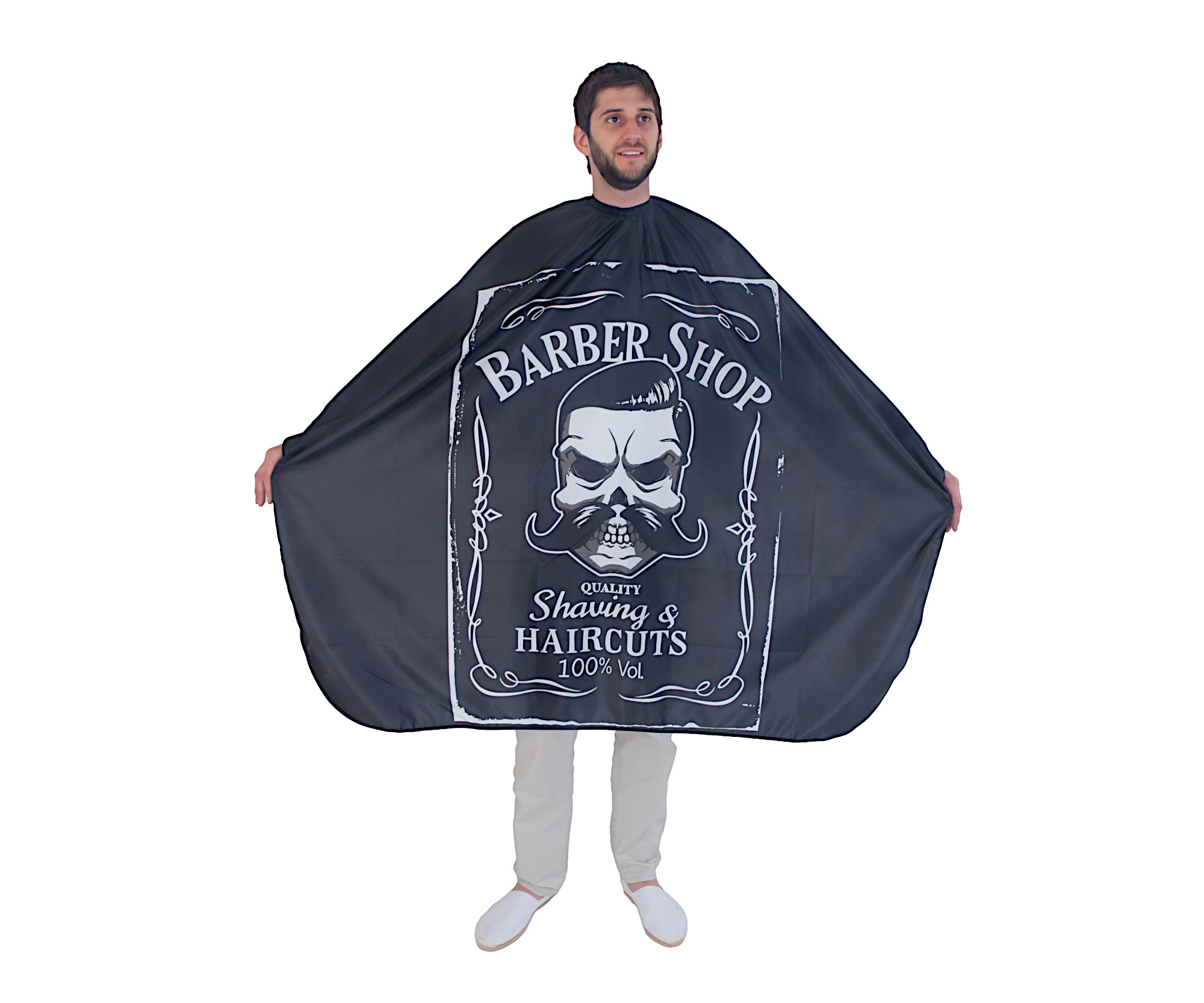 E-shop Pánska pláštenka na strihanie vlasov a fúzov Eurostil Professional Barber Line (06997) + darček zadarmo