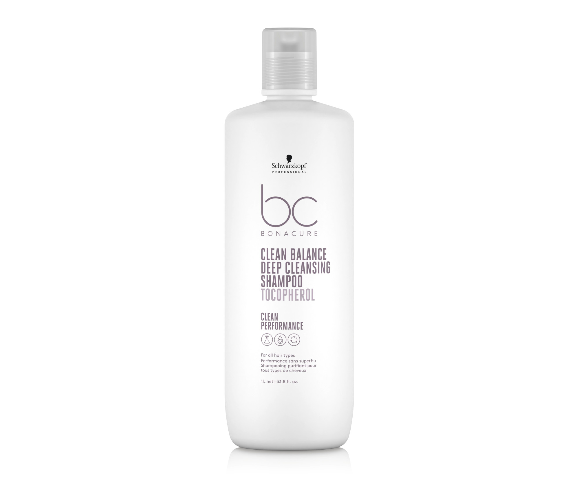 E-shop Čistiaci šampón Schwarzkopf Professional BC Bonacure Clear Balance Deep Cleansing Shampoo - 1000 ml (2709565) + darček zadarmo