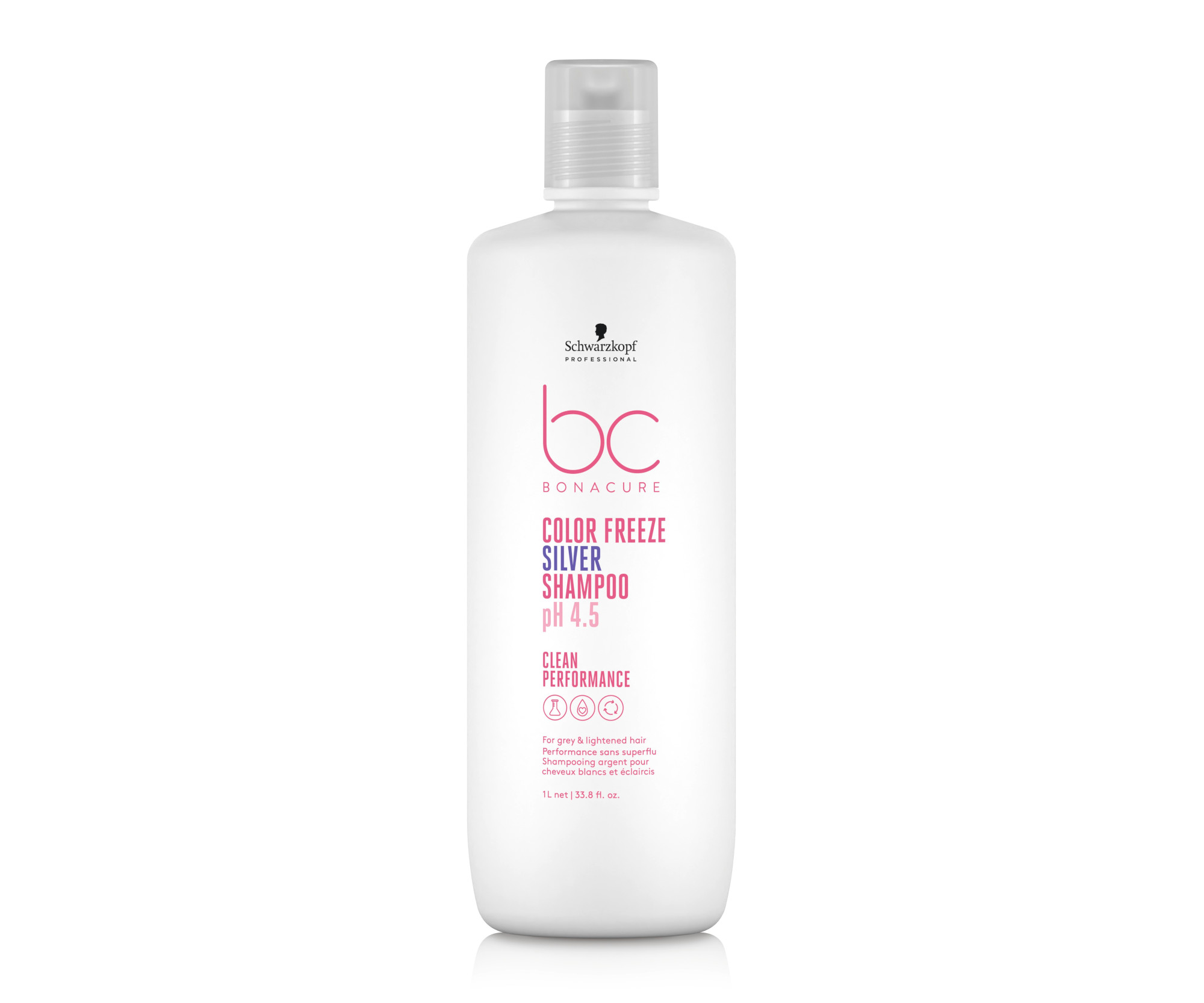 E-shop Šampón na neutralizáciu žltých tónov Schwarzkopf Professional Bonacure Color Freeze Silver - 1000 ml (2708487) + darček zadarmo