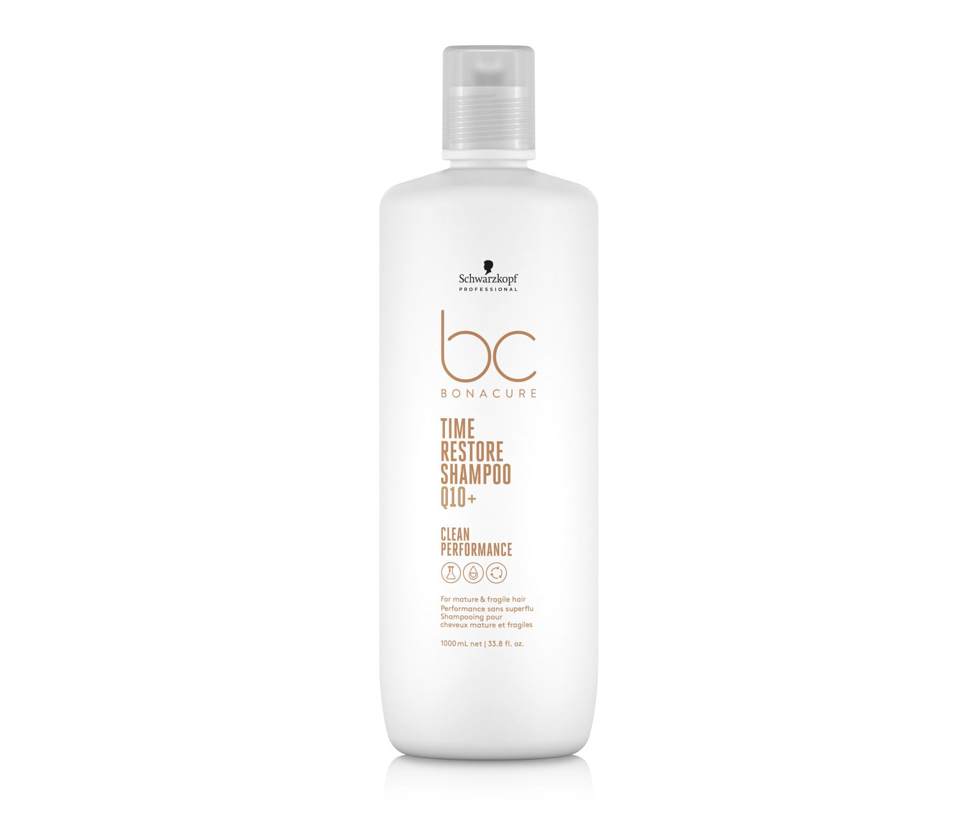 E-shop Šampón pre krehké a zrelé vlasy Schwarzkopf Professional BC Bonacure Time Restore Shampoo - 1000 ml (2708437) + darček zadarmo