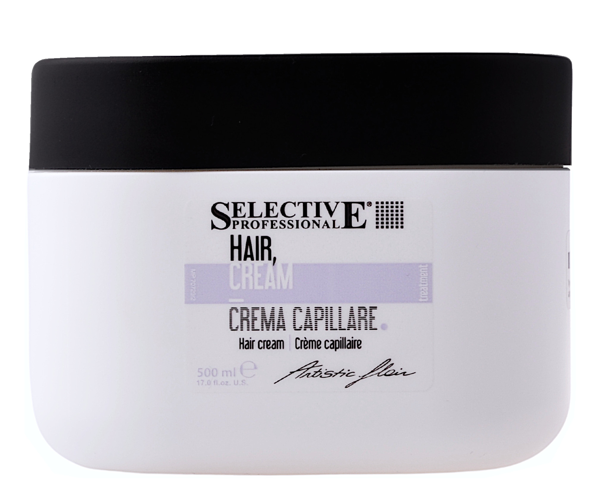 E-shop Katiónová regeneračná maska pre všetky typy vlasov Selective Professional Artistic Flair Hair Cream - 500 ml + darček zadarmo