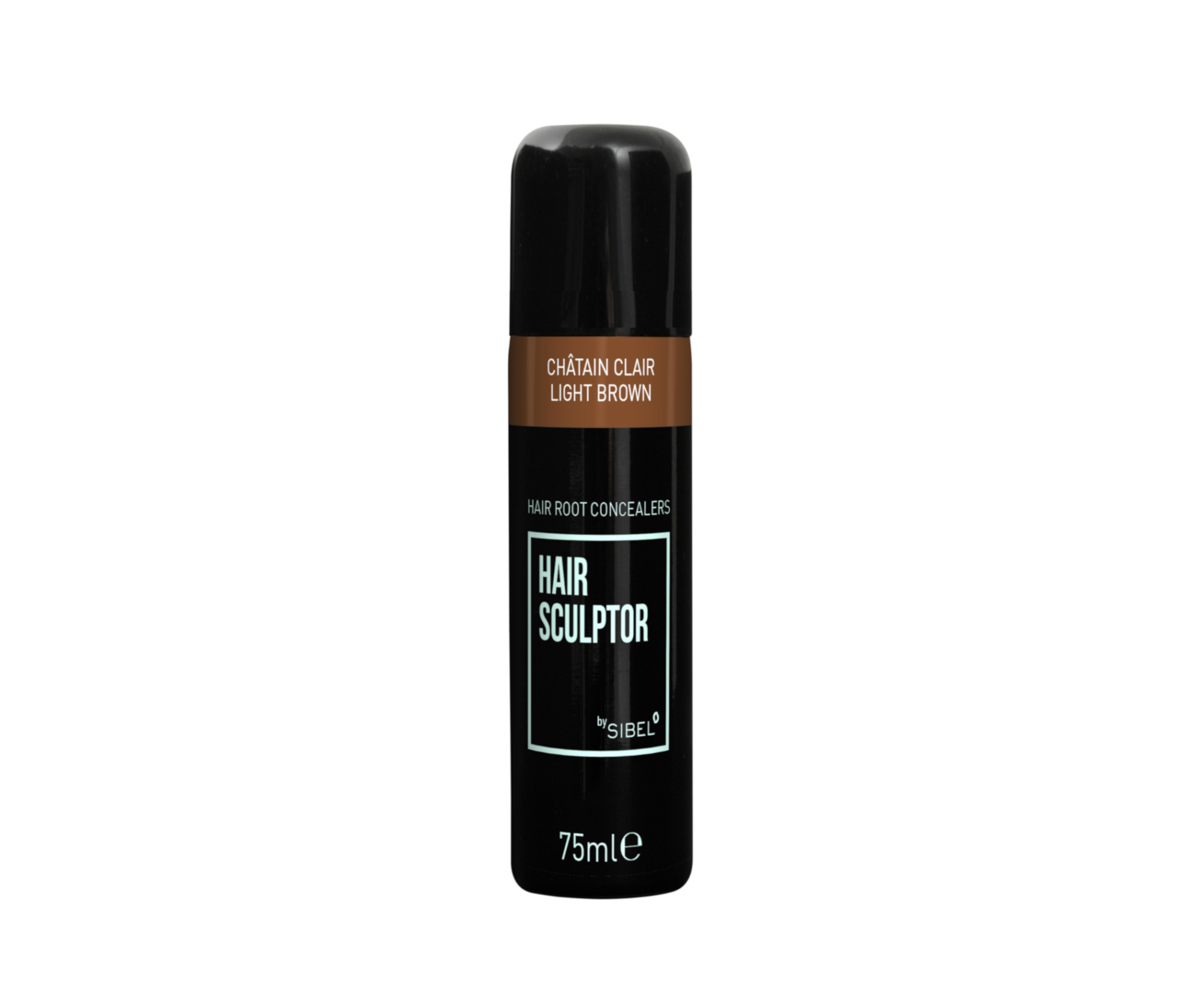 E-shop Sprej pre zakrytie rednúcich vlasov Sibel Hair Sculptor - svetlo hnedá, 75 ml (8903127) + darček zadarmo