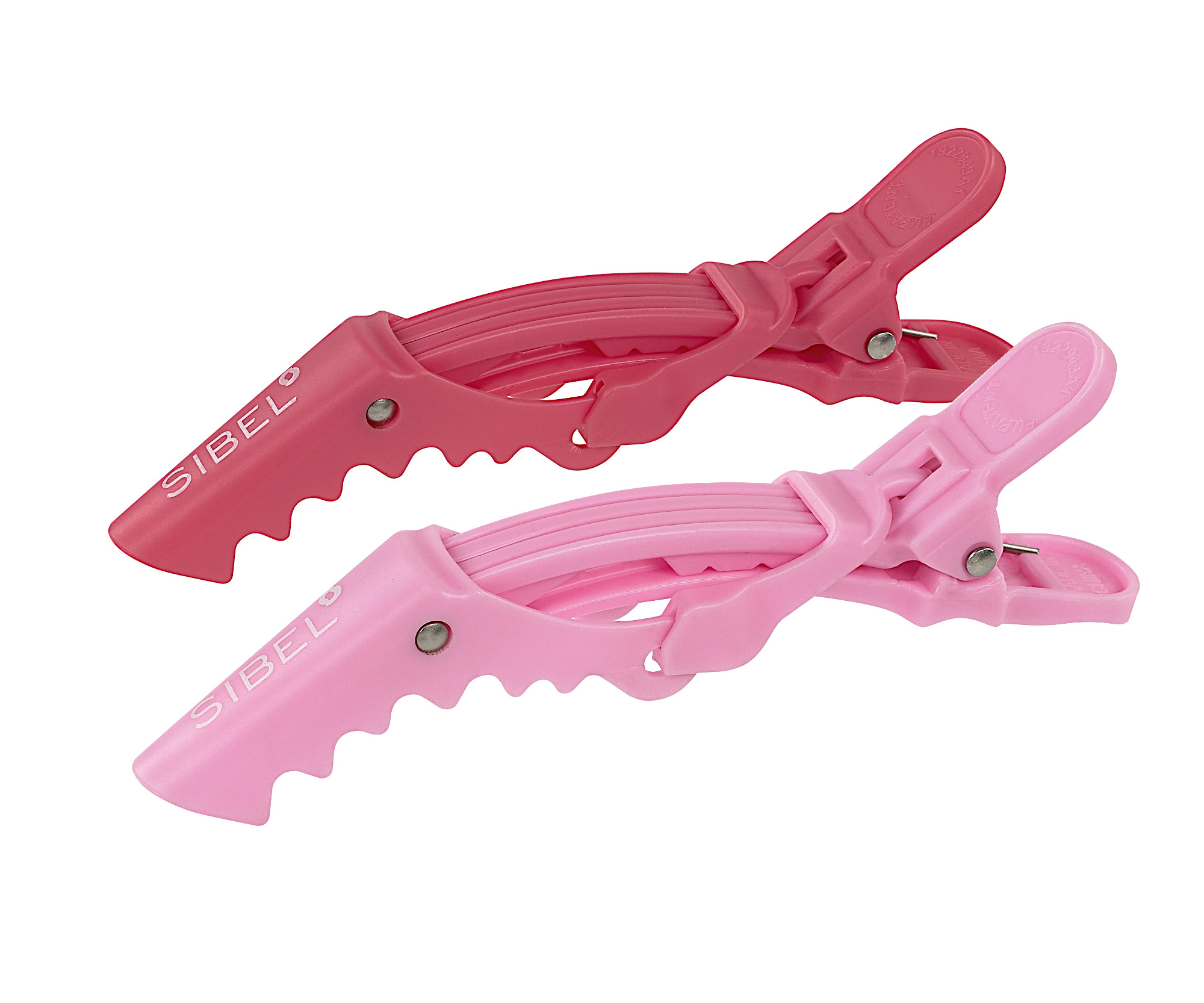 E-shop Klipsy do vlasov Sibel Gator - 11 cm, ružové, 6 ks (9340922-00) + darček zadarmo