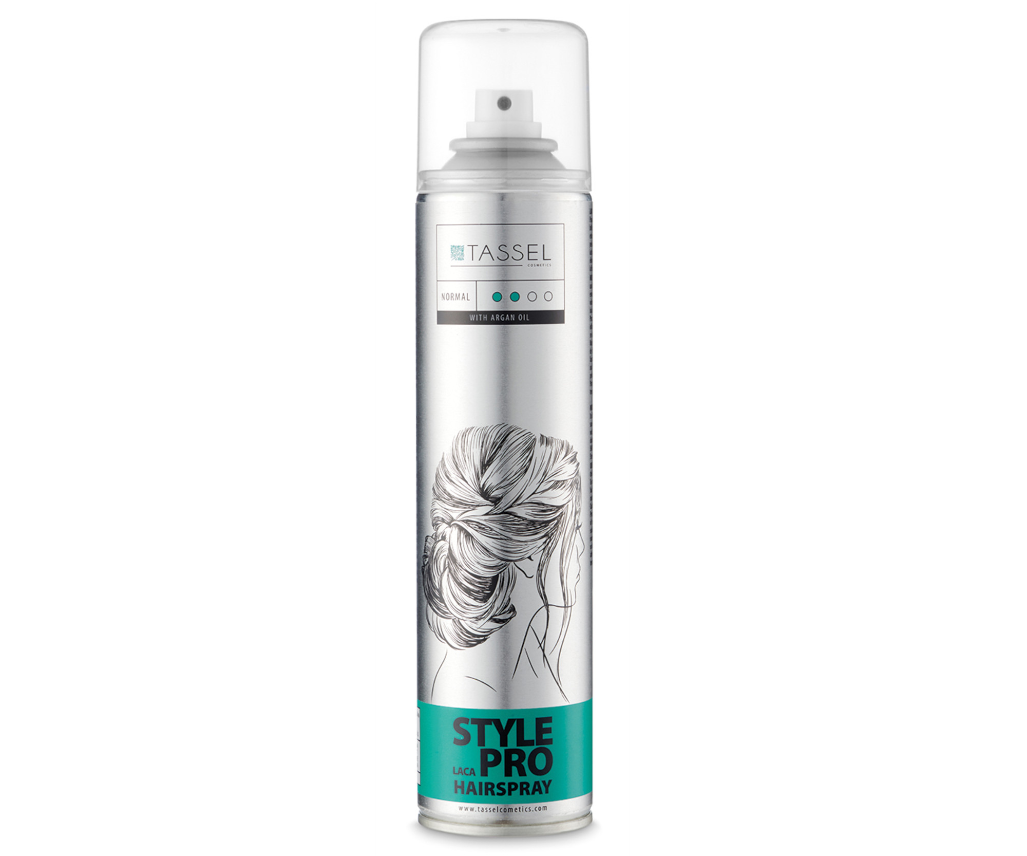 E-shop Lak na vlasy so strednou fixáciou Tassel Cosmetics Style Pro Hairspray - 300 ml (06268) + darček zadarmo